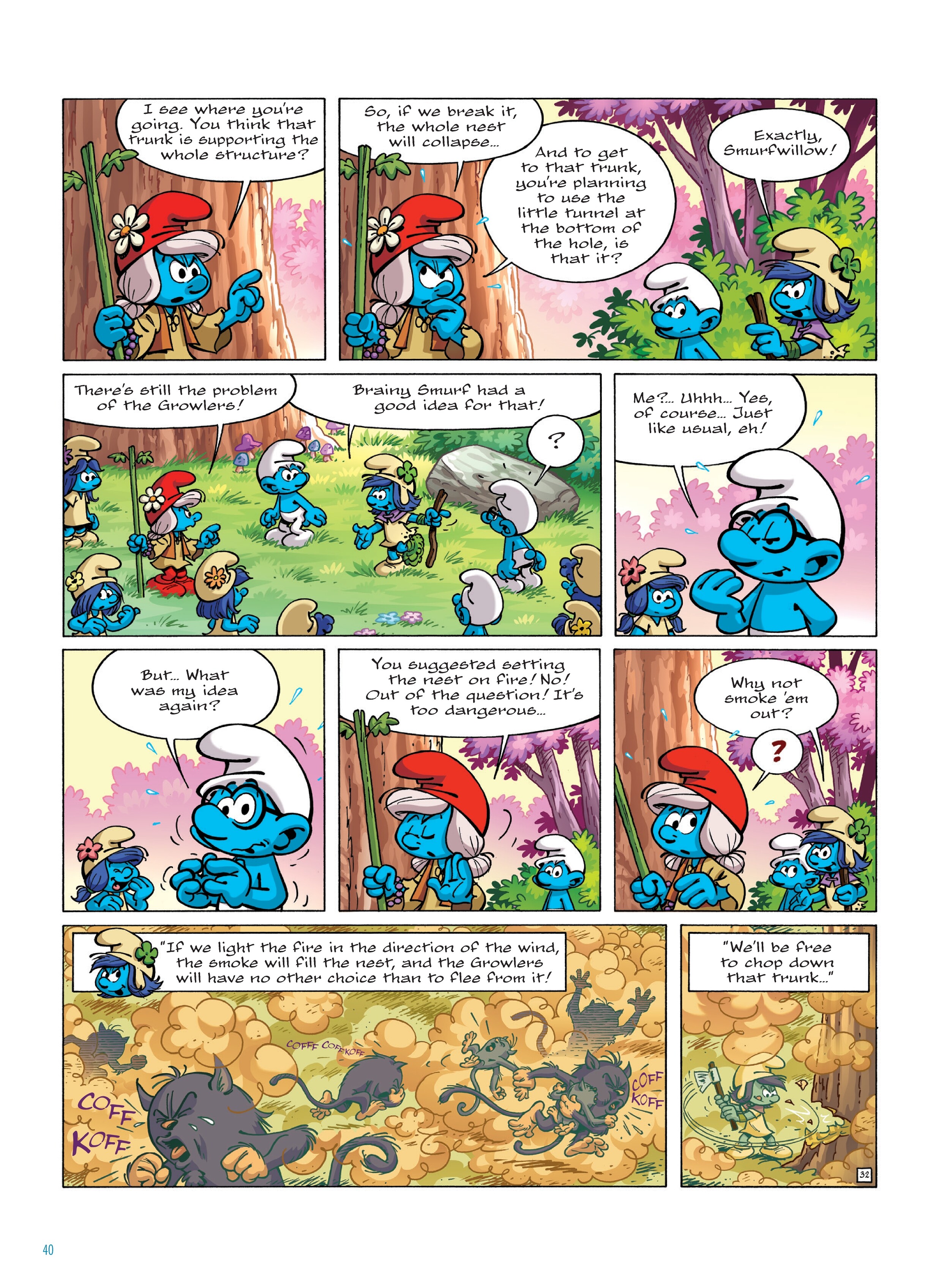 Read online Smurfs: The Village Behind The Wall comic -  Issue #2 - 40