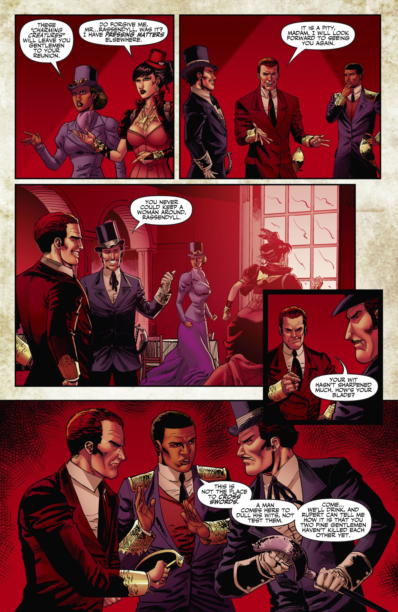 Read online Legenderry: Vampirella comic -  Issue #2 - 16