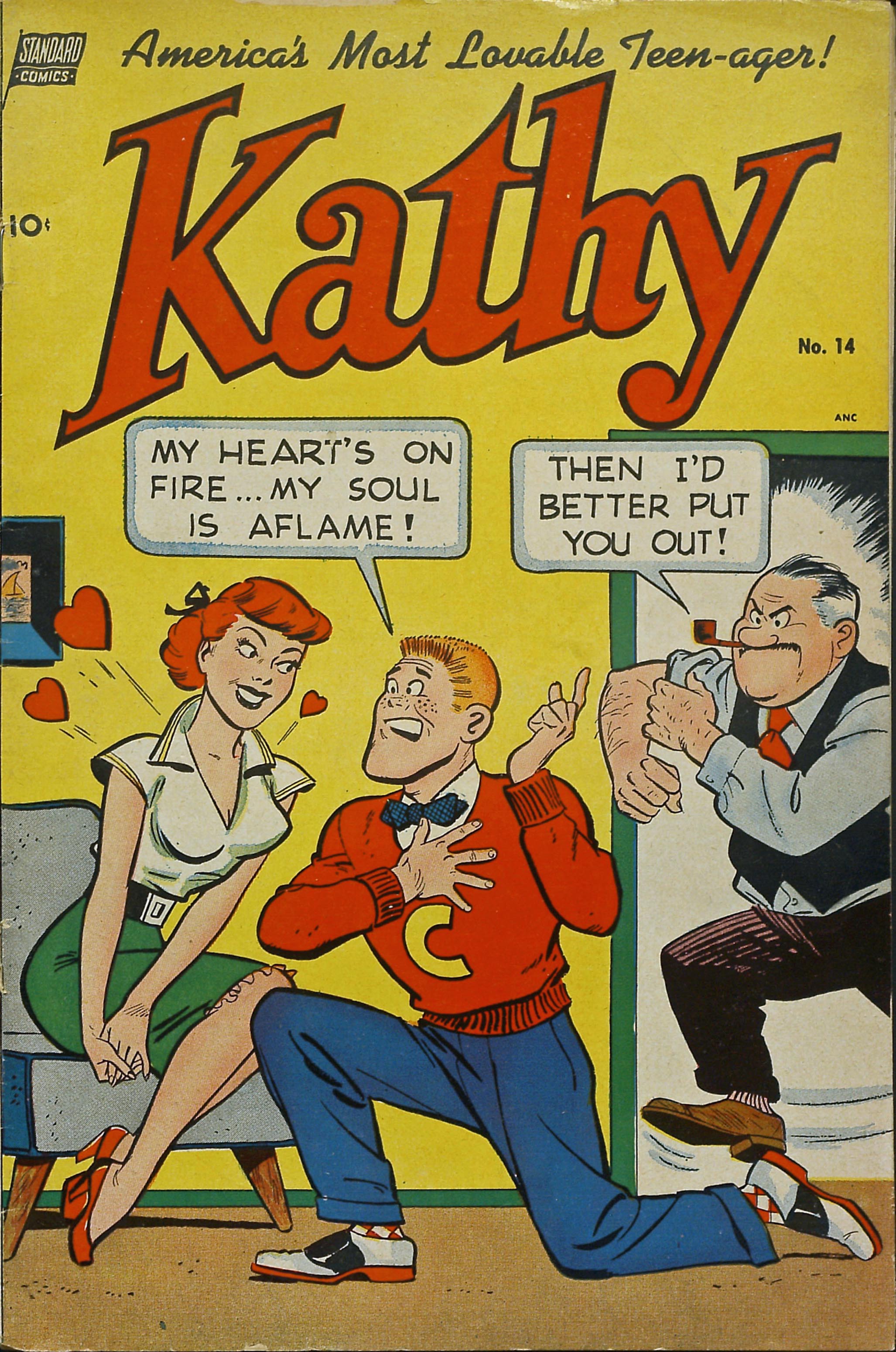 Read online Kathy (1949) comic -  Issue #14 - 1
