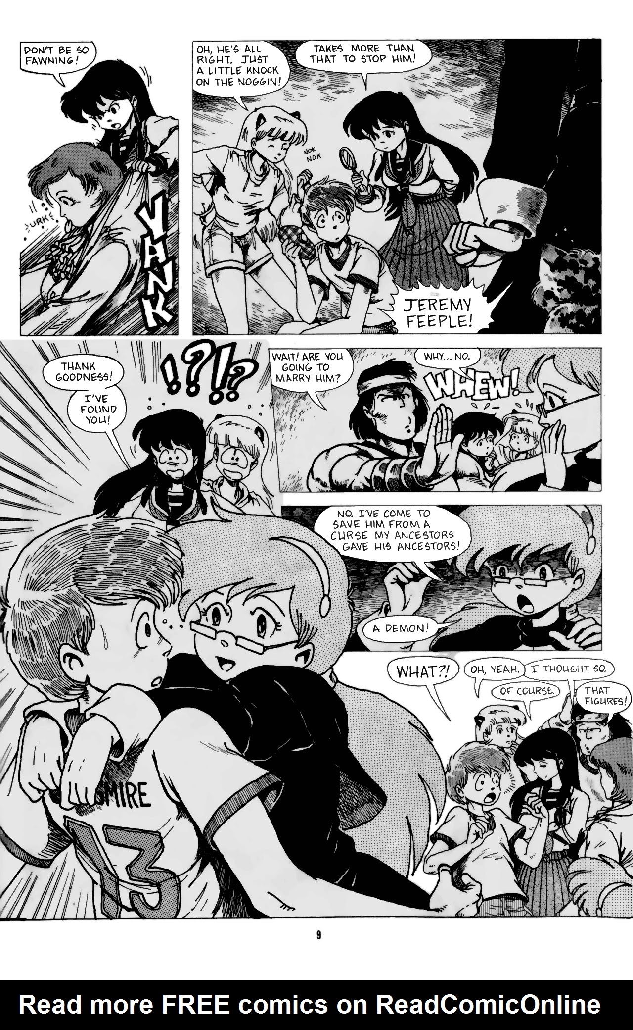 Read online Ninja High School (1986) comic -  Issue #4 - 11