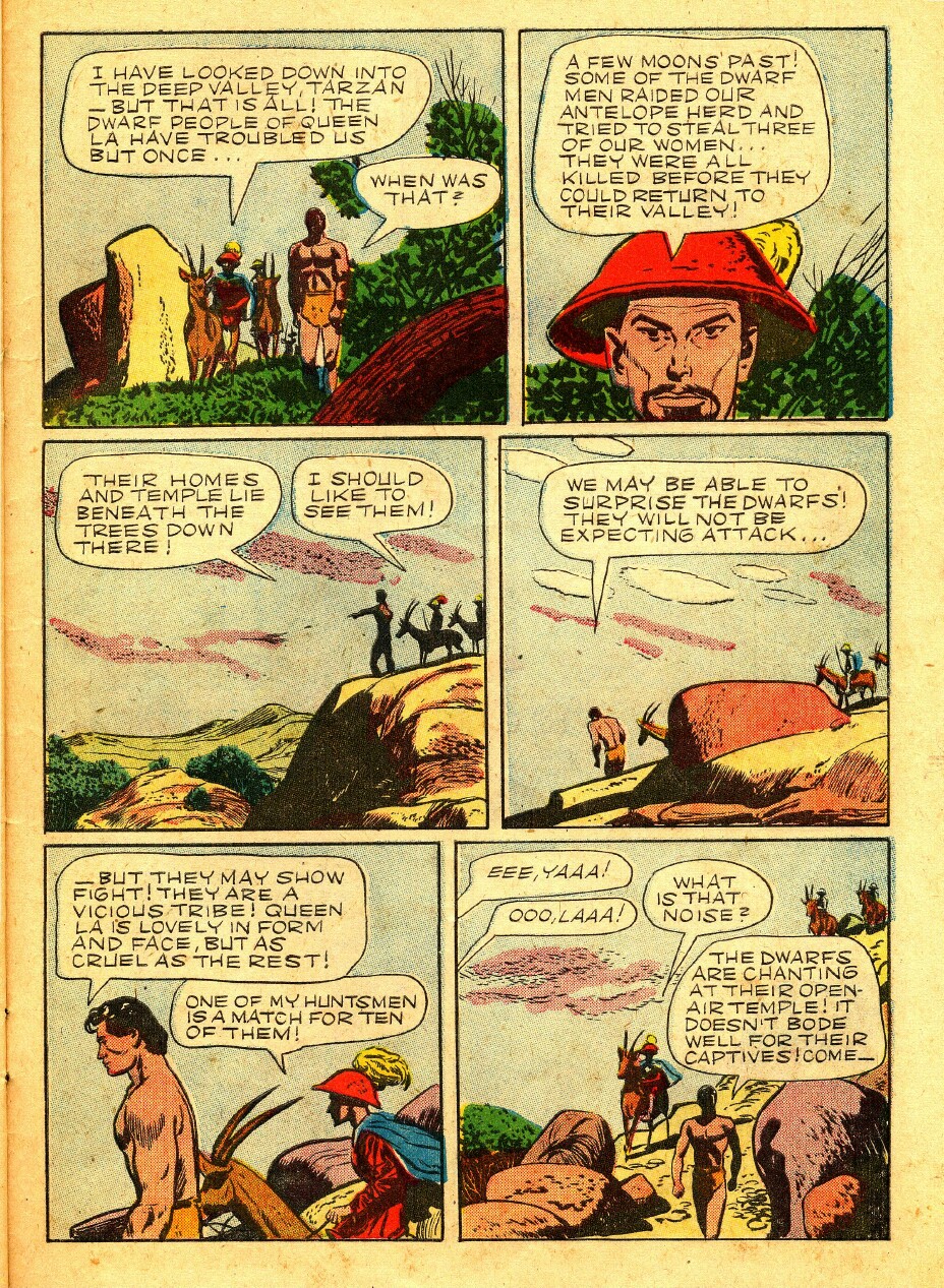 Read online Tarzan (1948) comic -  Issue #38 - 35