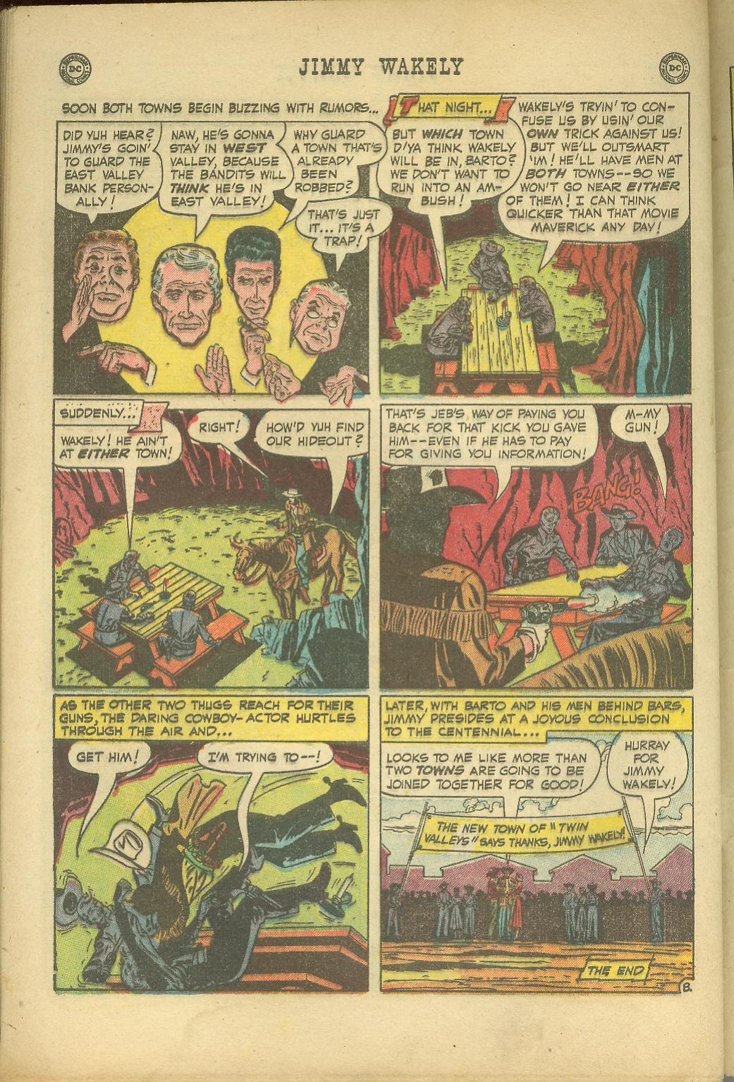 Read online Jimmy Wakely comic -  Issue #8 - 48