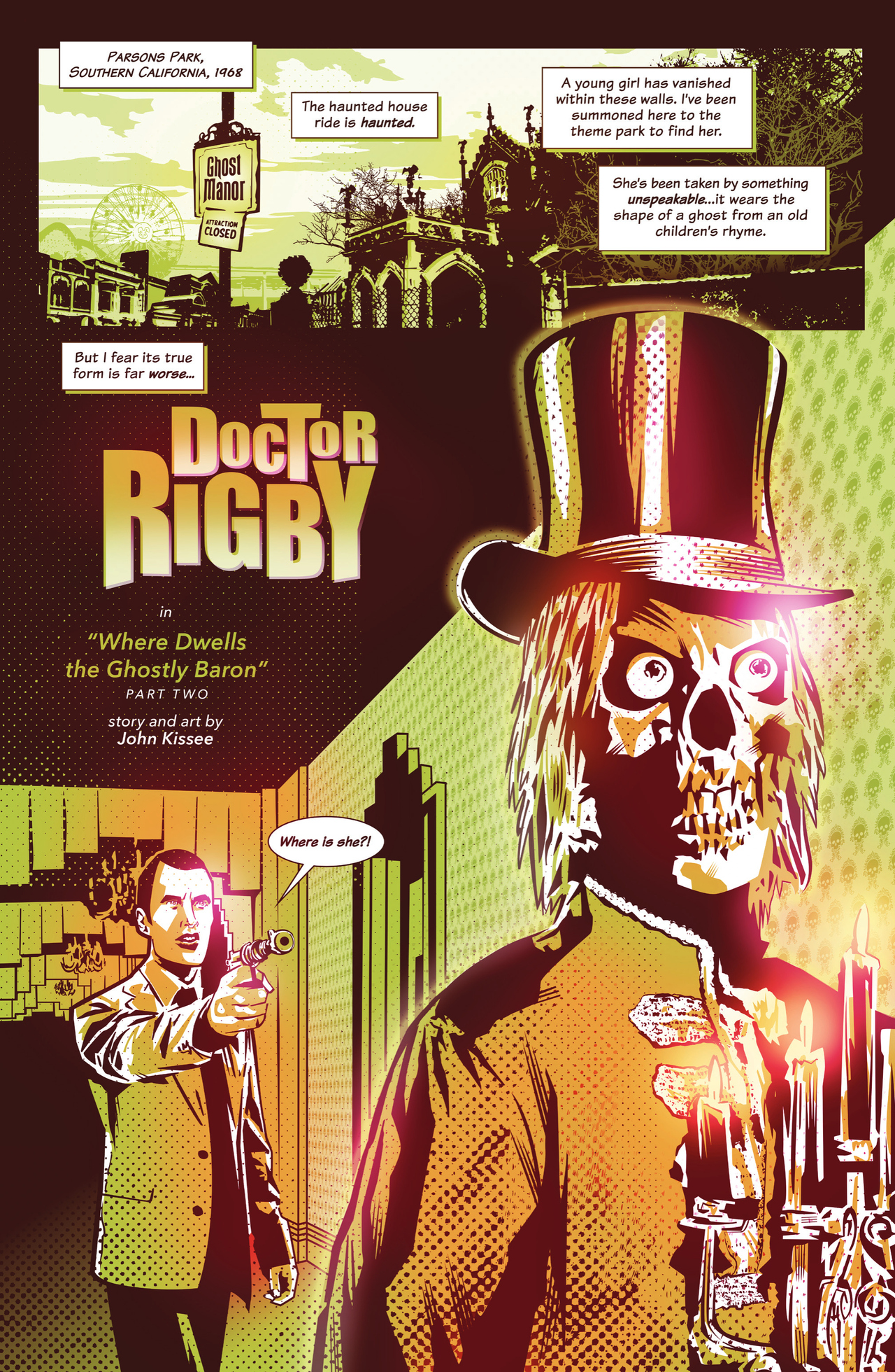 Read online Doctor Rigby: Where Dwells the Ghostly Baron comic -  Issue # Full - 12