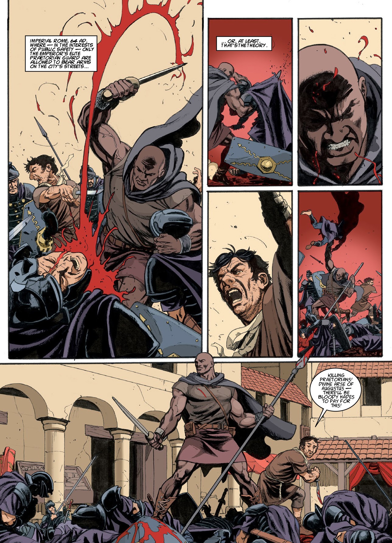 Read online Aquila comic -  Issue # _TPB - 71