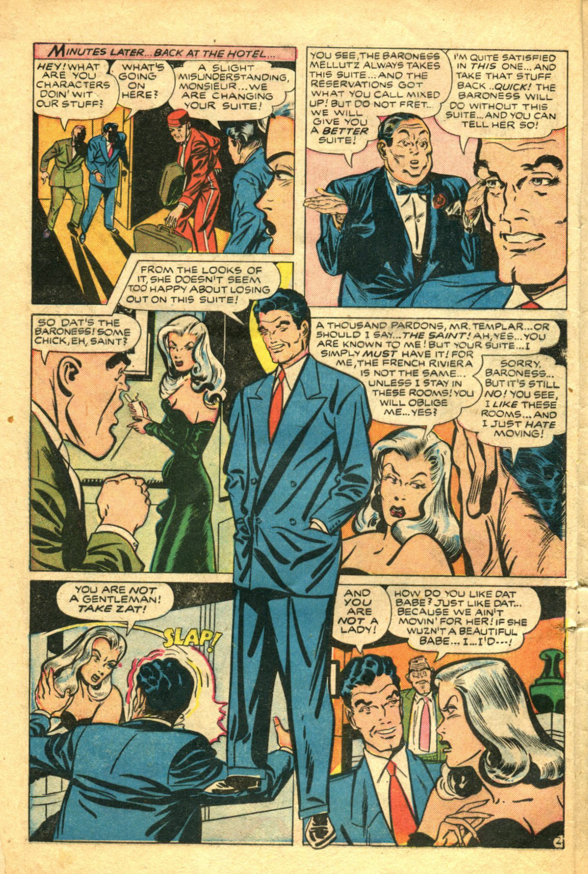 Read online The Saint (1947) comic -  Issue #7 - 4