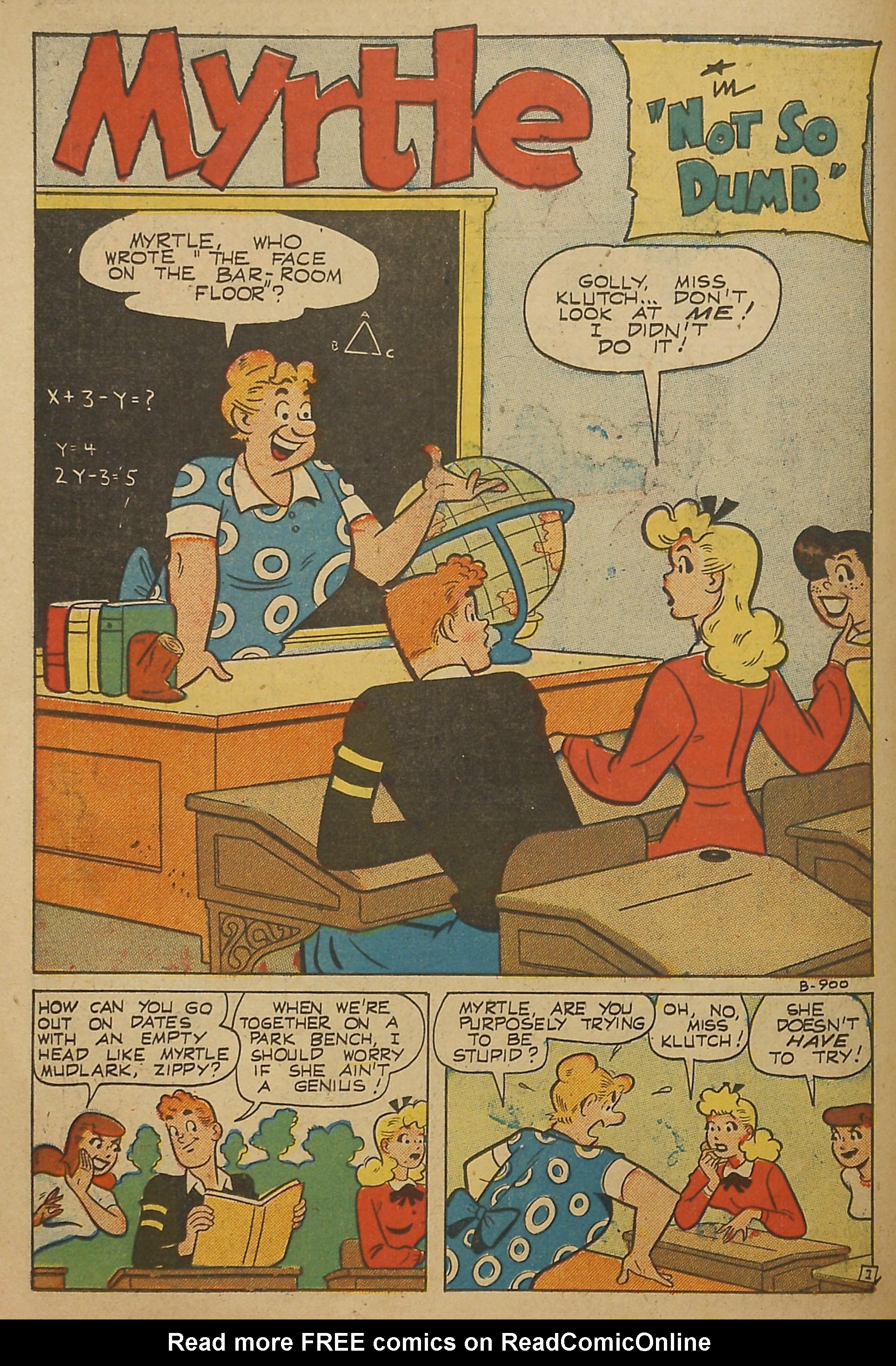 Read online Kathy (1949) comic -  Issue #7 - 26