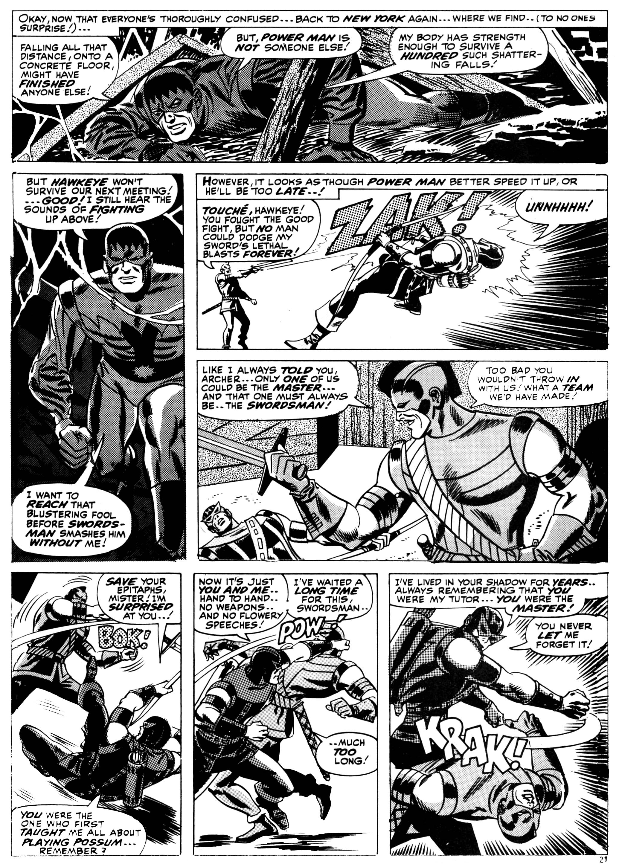 Read online The Avengers (1973) comic -  Issue #27 - 21