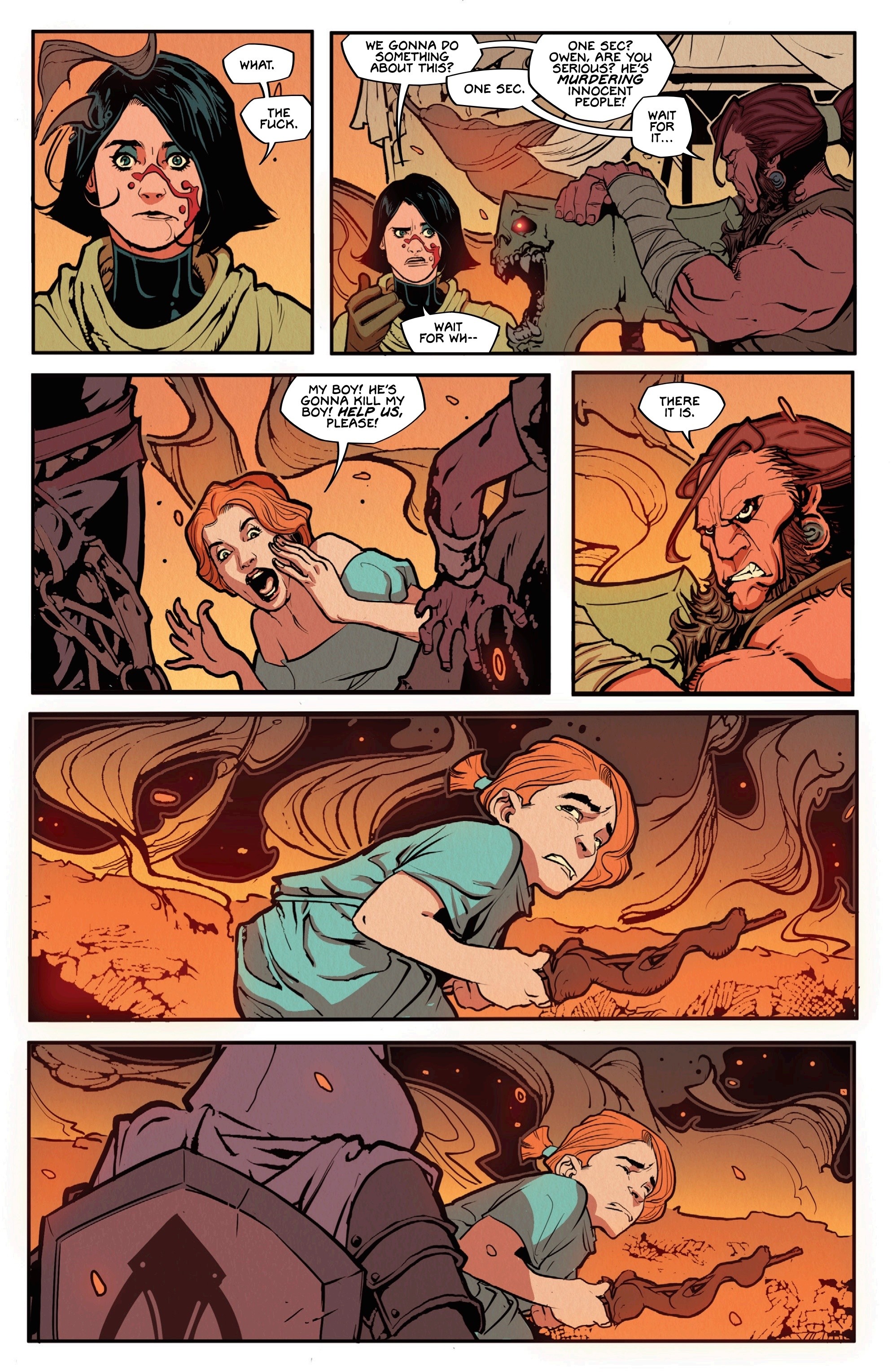 Read online Barbaric: Wrong Kind of Righteous comic -  Issue # Full - 29