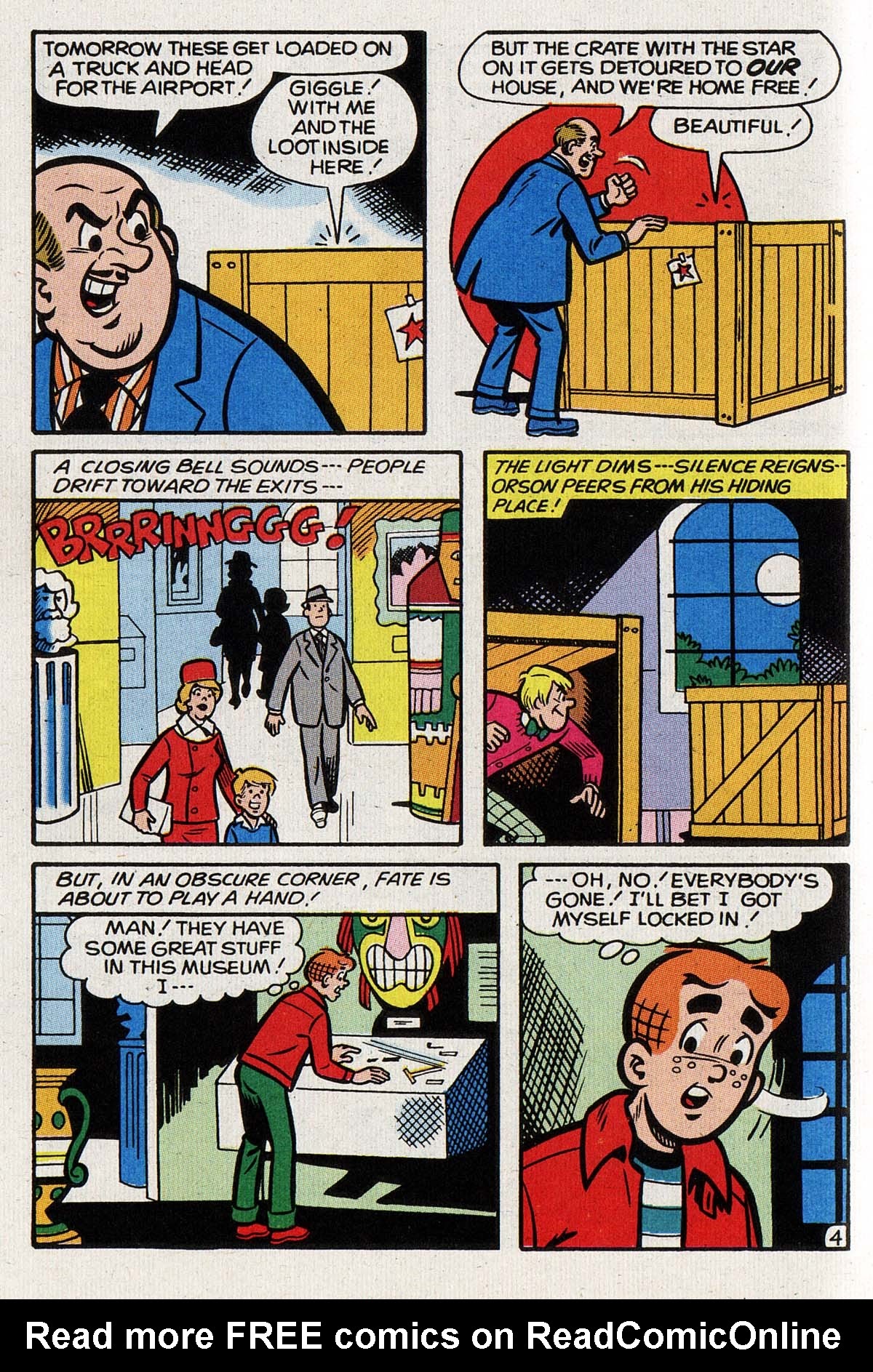 Read online Archie's Double Digest Magazine comic -  Issue #141 - 135