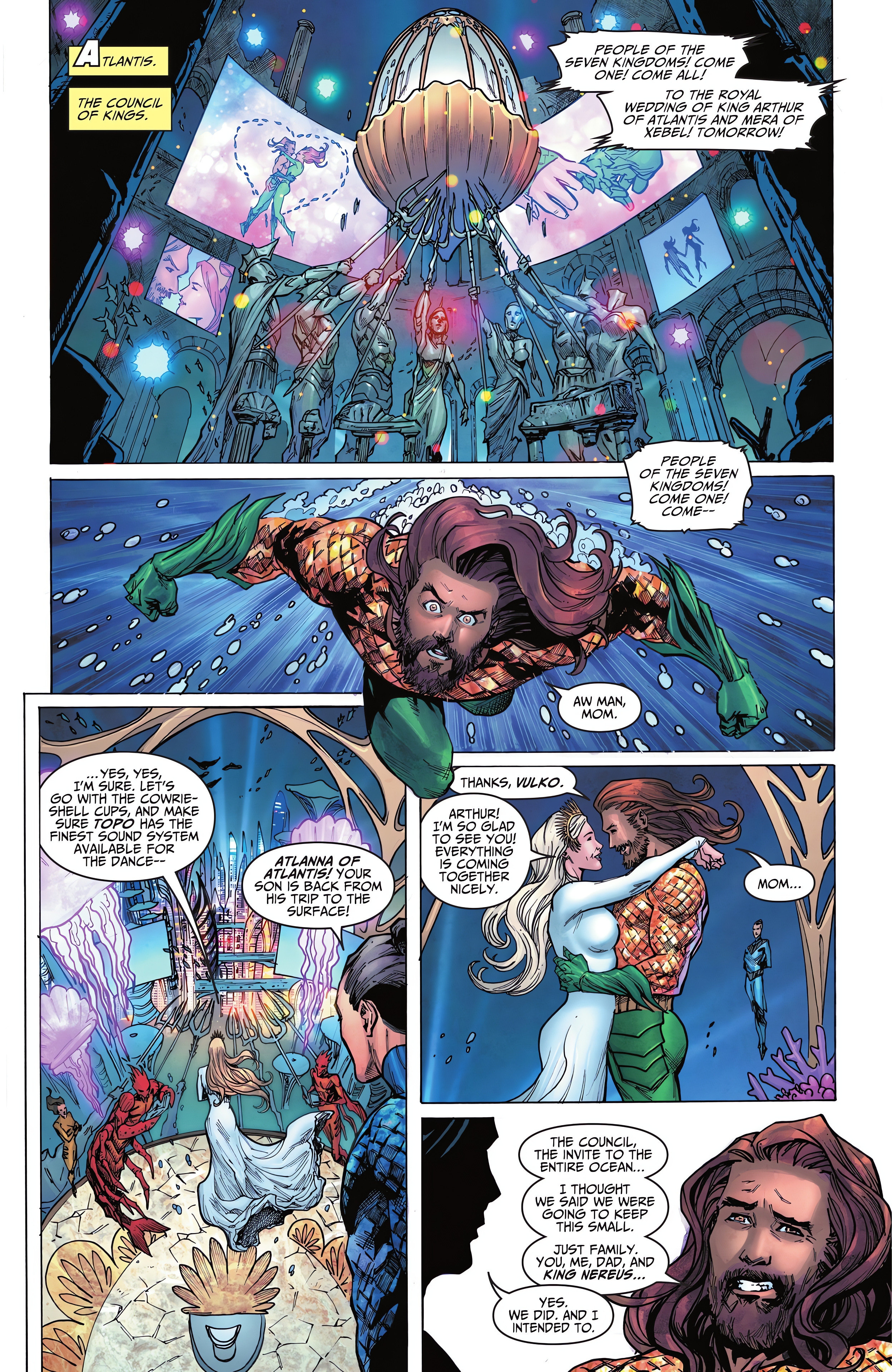 Read online Aquaman and the Lost Kingdom Special comic -  Issue # Full - 10