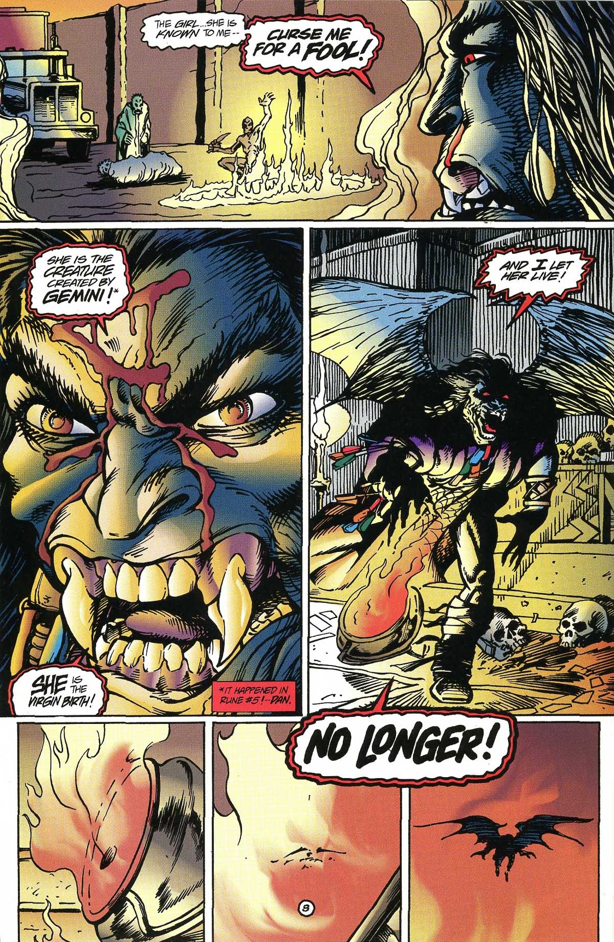 Read online Rune (1994) comic -  Issue #8 - 9