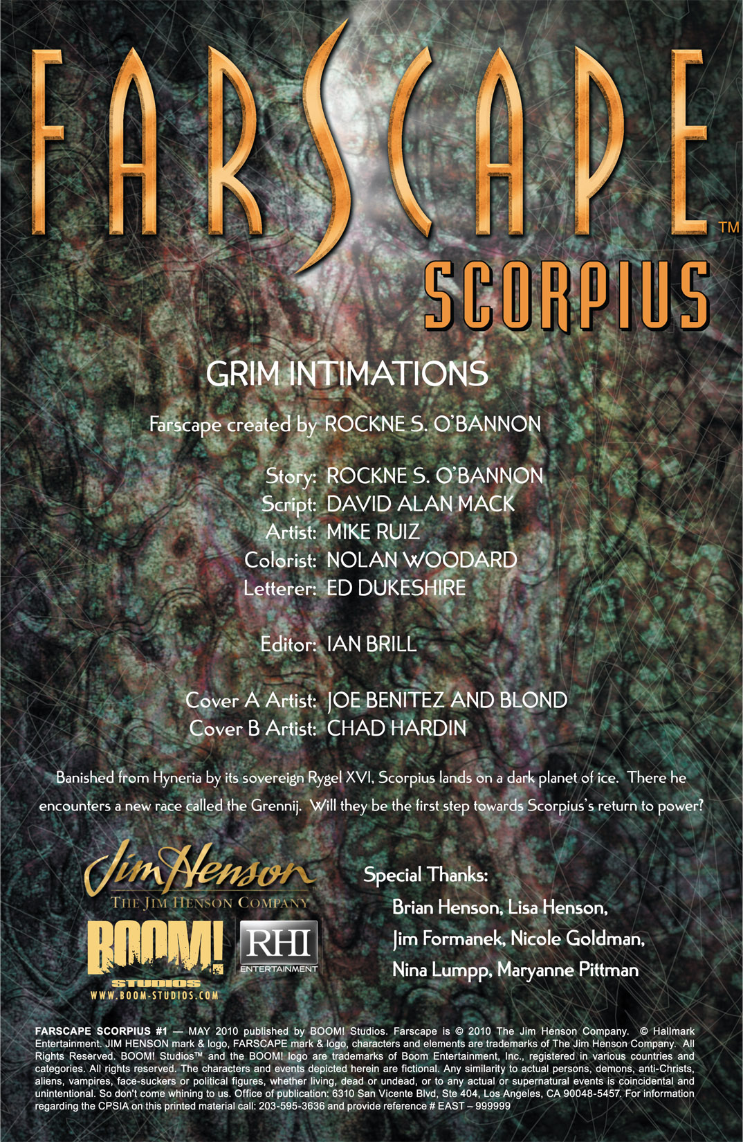 Read online Farscape: Scorpius comic -  Issue #1 - 3