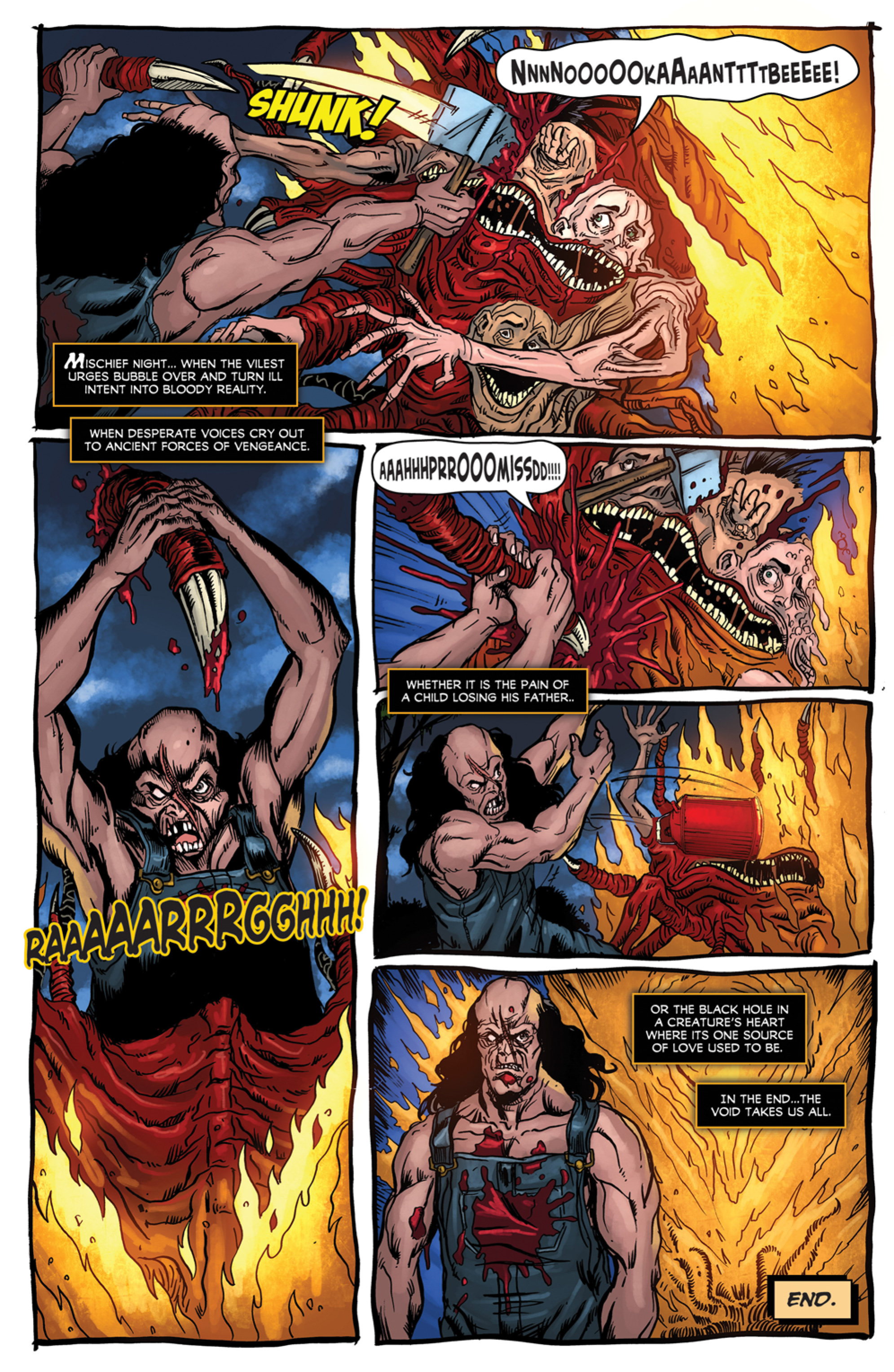 Read online Victor Crowley's Hatchet Halloween Tales III comic -  Issue # Full - 10