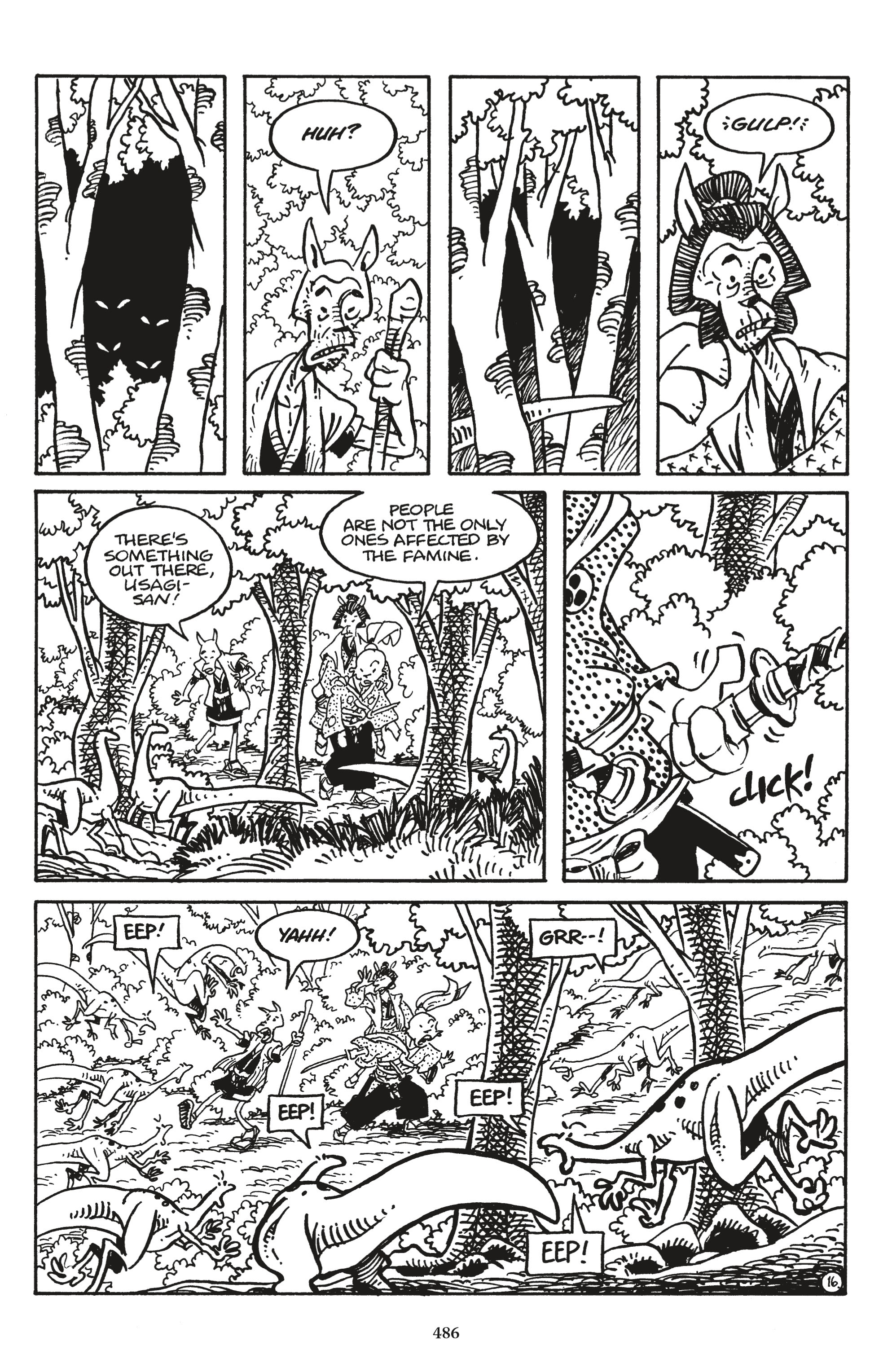 Read online The Usagi Yojimbo Saga comic -  Issue # TPB 8 (Part 5) - 84