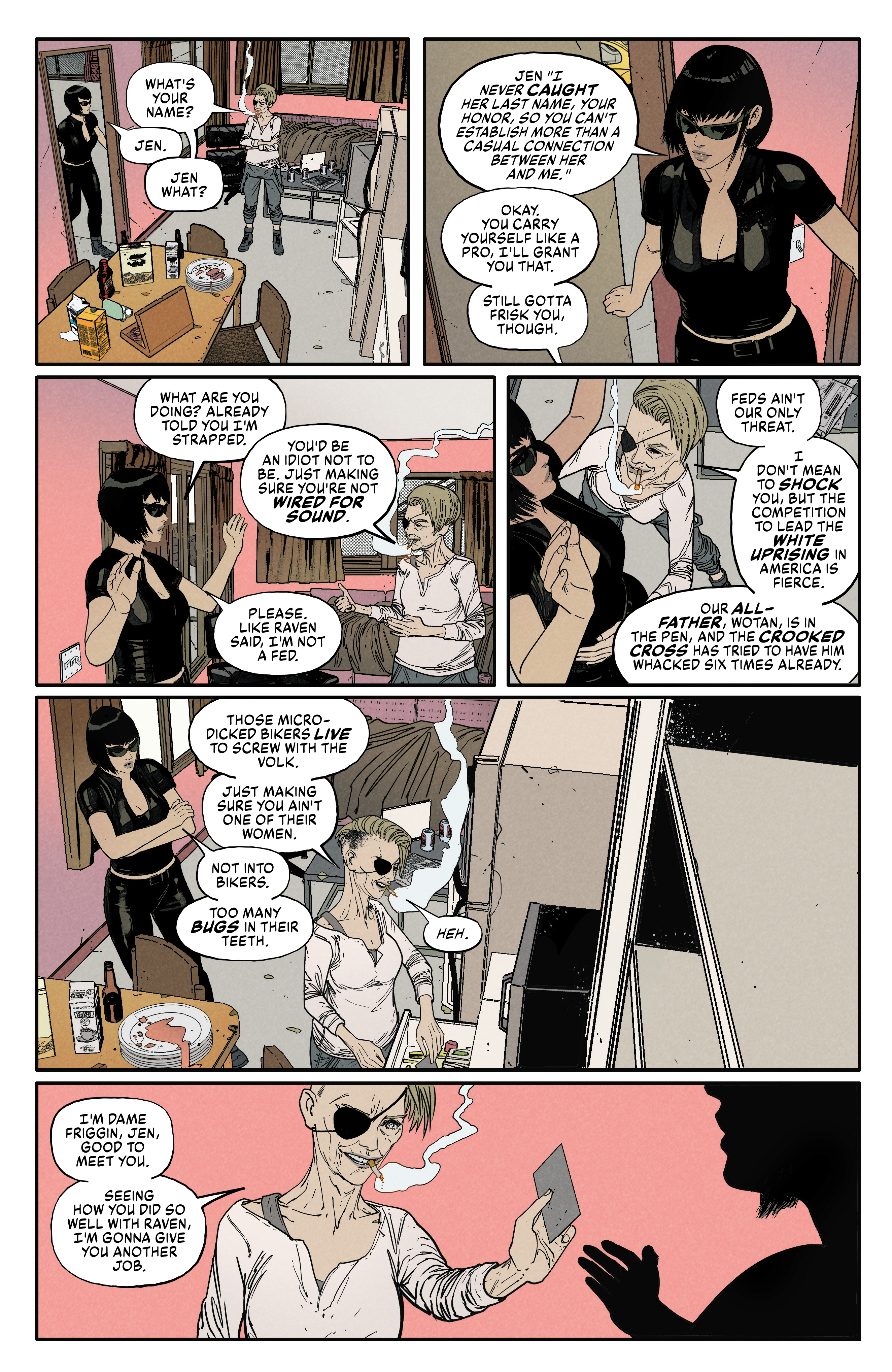 Read online Jennifer Blood: Battle Diary comic -  Issue #1 - 19