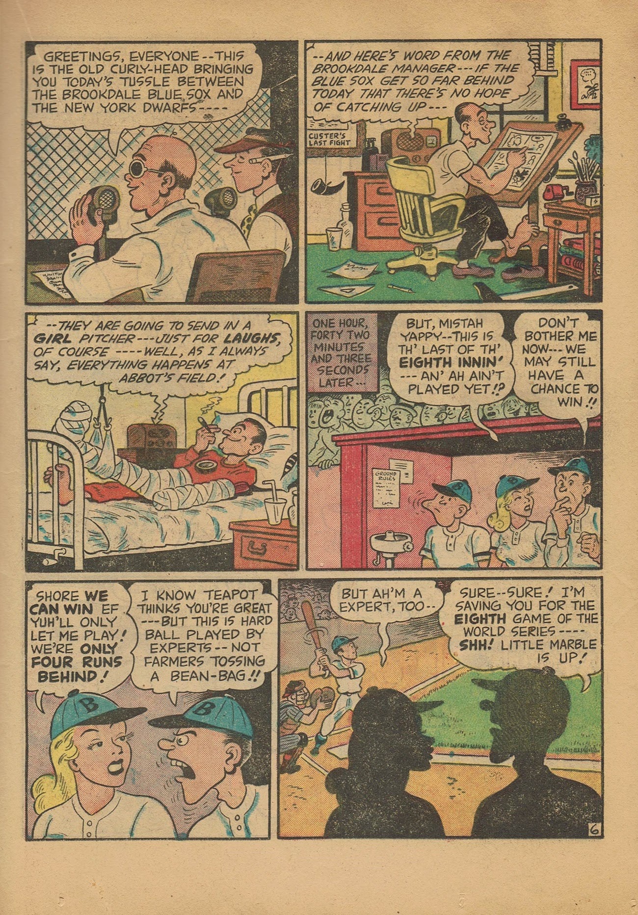 Read online Babe (1948) comic -  Issue #2 - 19