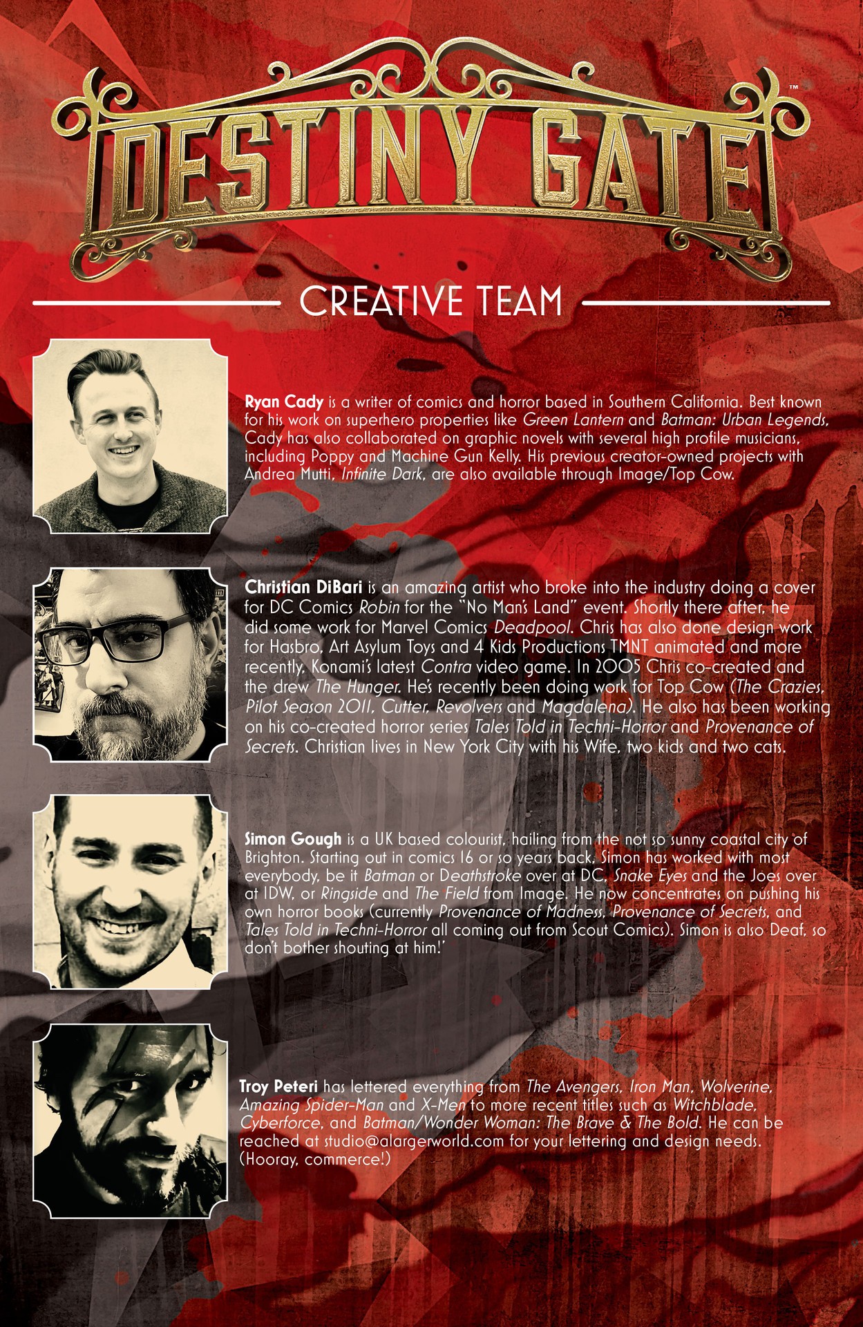 Read online Destiny Gate comic -  Issue #2 - 23