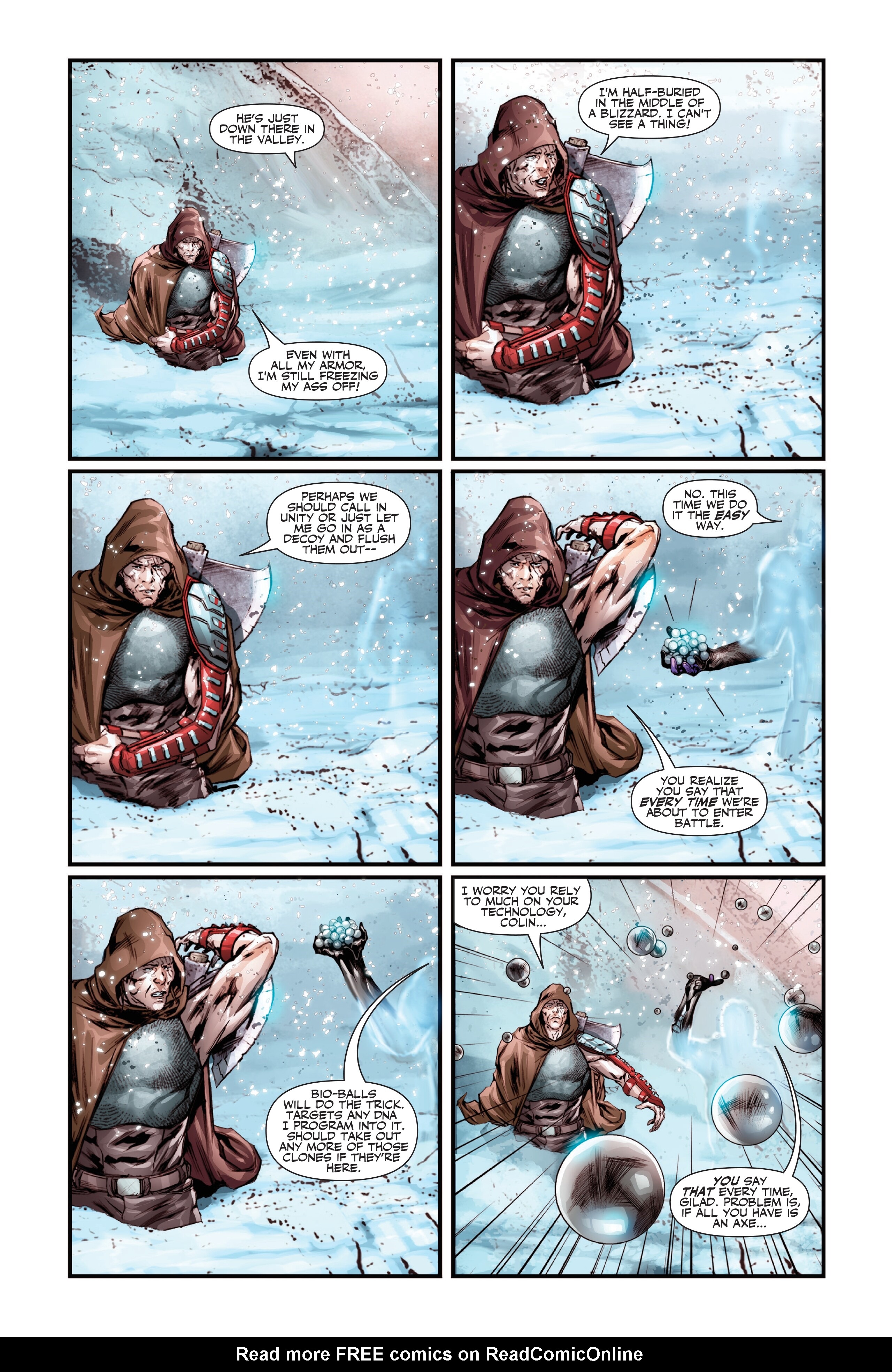 Read online Ninjak (2015) comic -  Issue # _Deluxe Edition 2 (Part 2) - 48