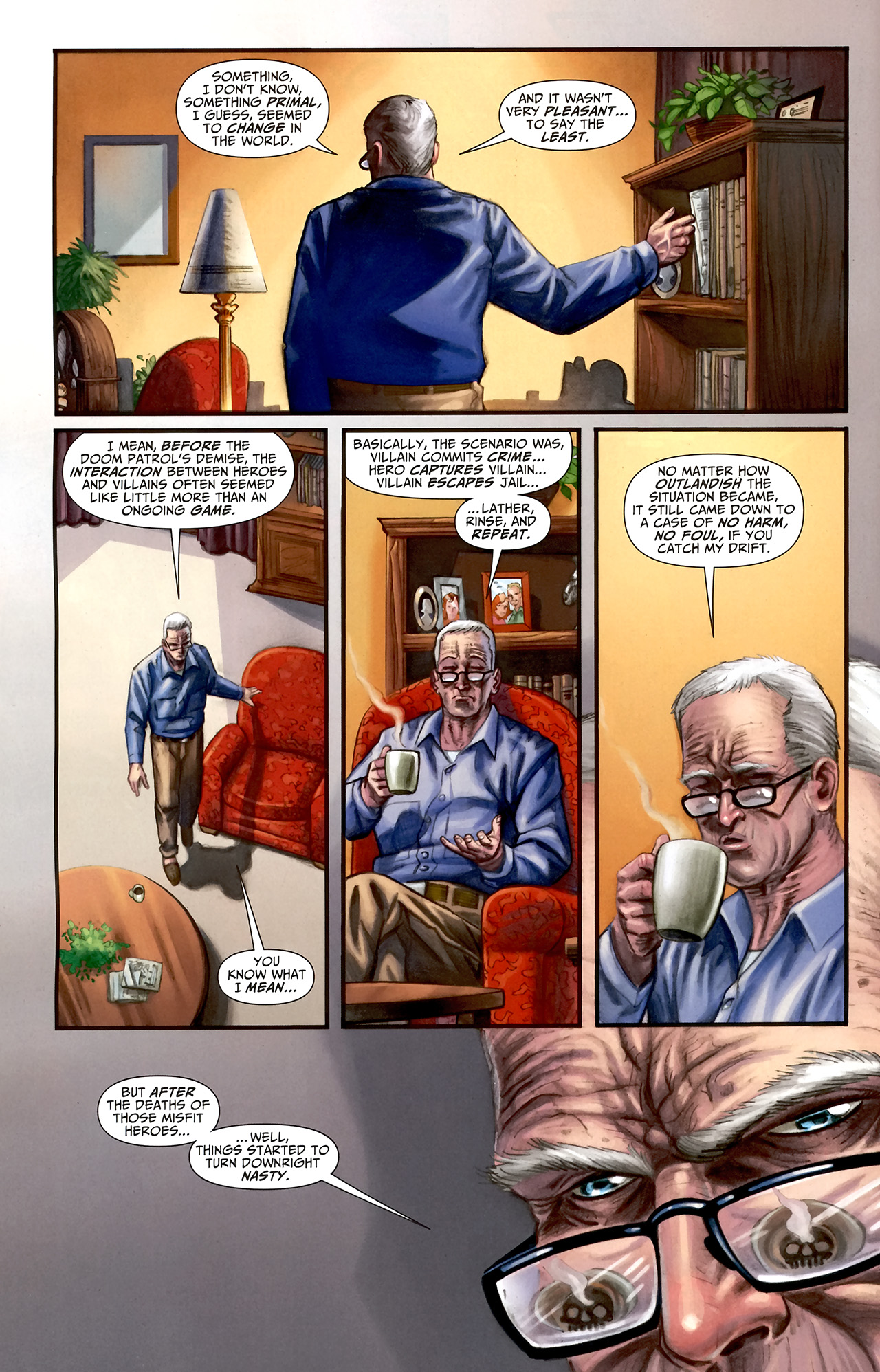 Read online DC Universe: Legacies comic -  Issue #5 - 3