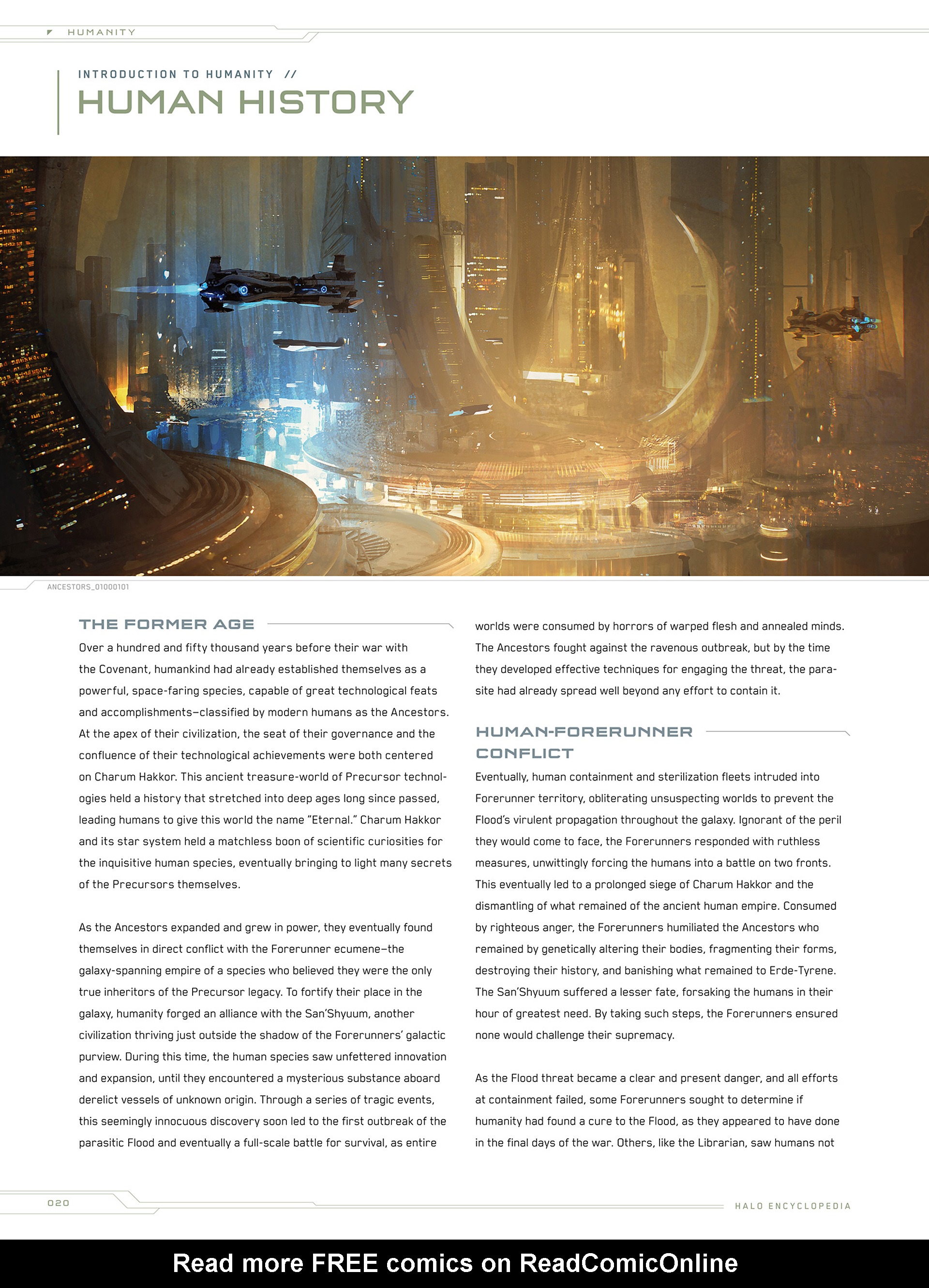 Read online Halo Encyclopedia comic -  Issue # TPB (Part 1) - 16