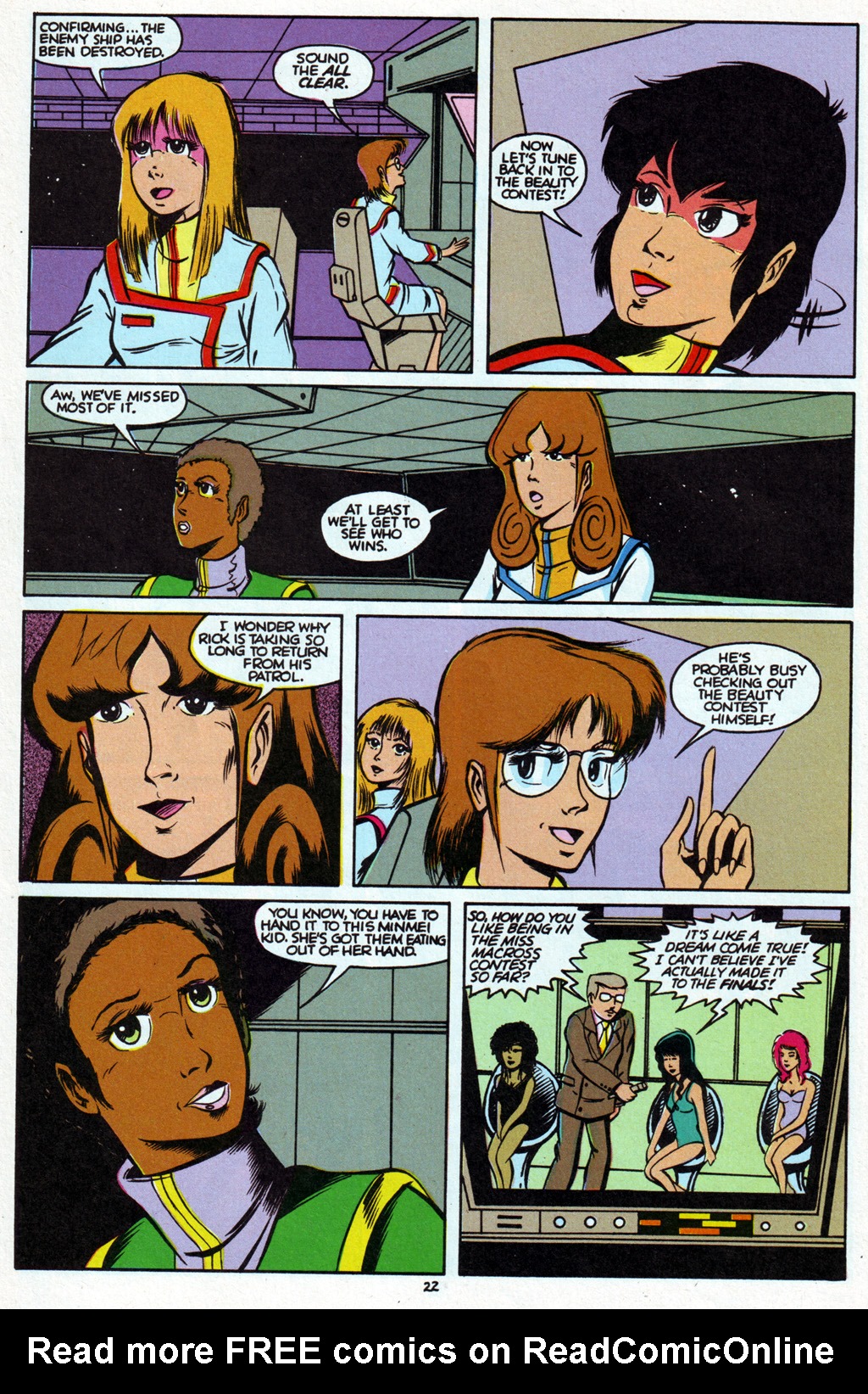 Read online Robotech The Macross Saga comic -  Issue #9 - 22