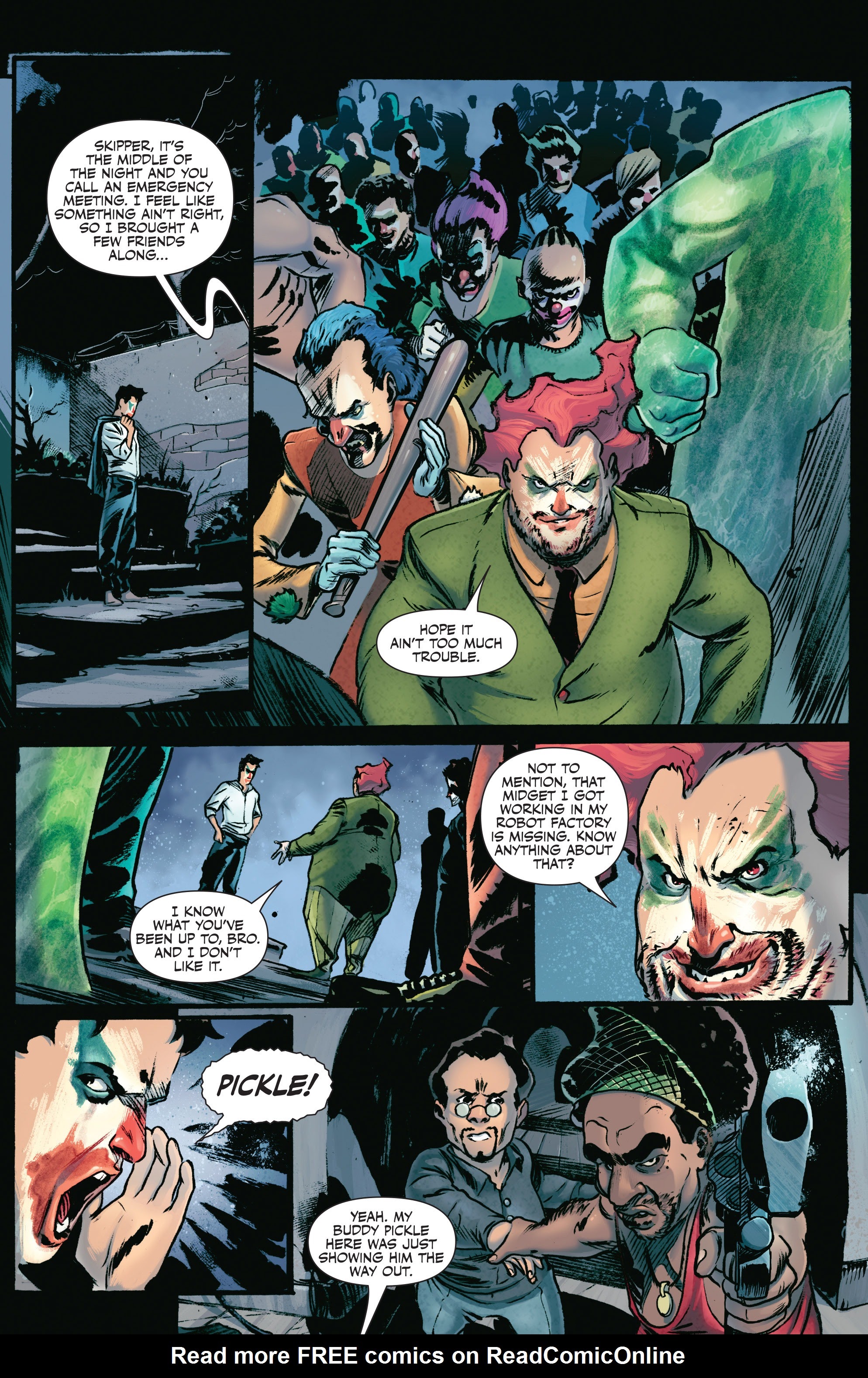 Read online Robot Clown Mob comic -  Issue # TPB - 76