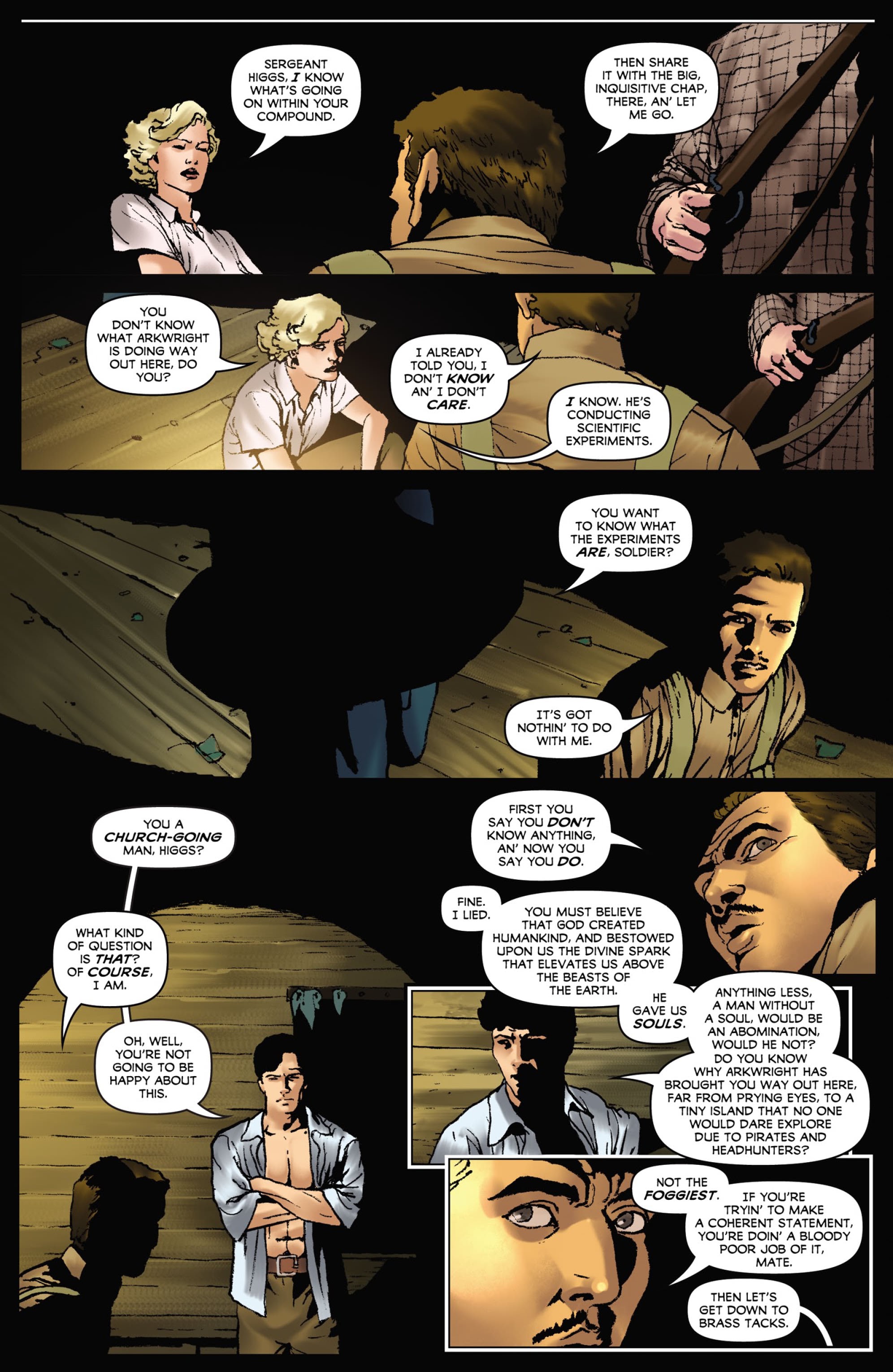 Read online Monster Men Isle of Terror comic -  Issue #1 - 8