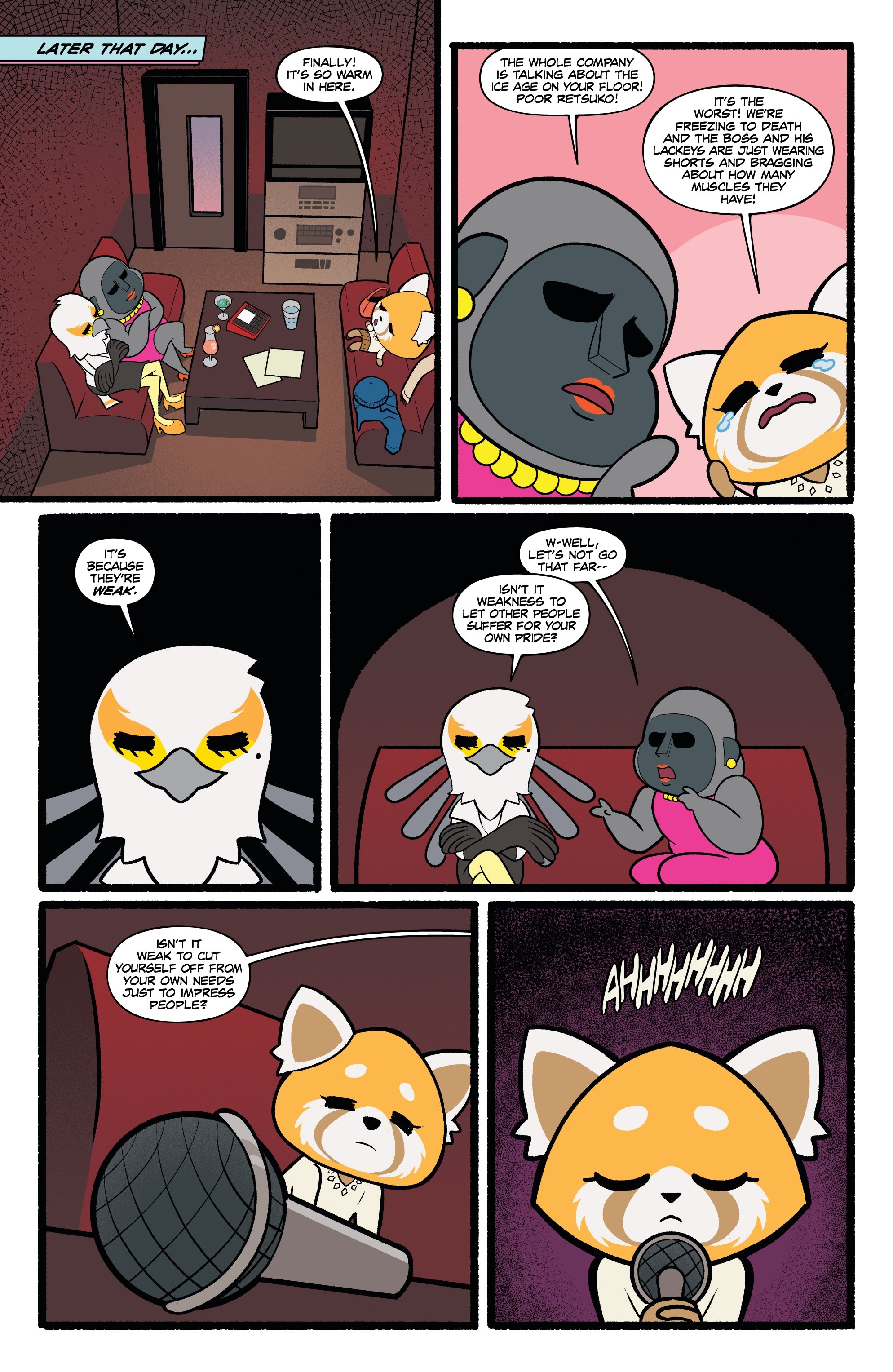Read online Aggretsuko comic -  Issue #5 - 15