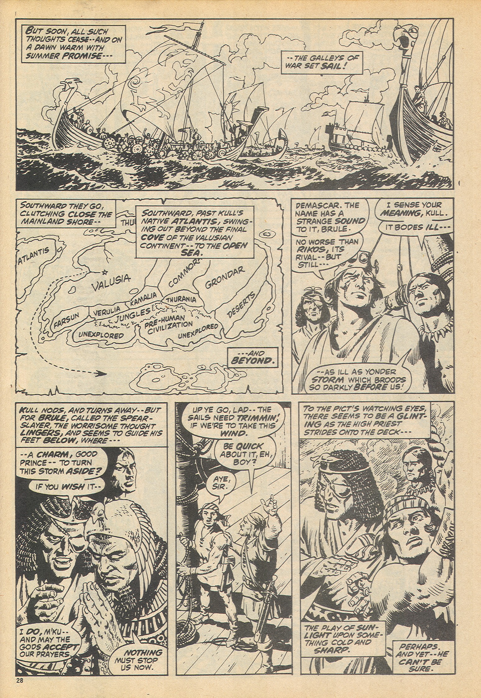 Read online The Savage Sword of Conan (1975) comic -  Issue #17 - 28
