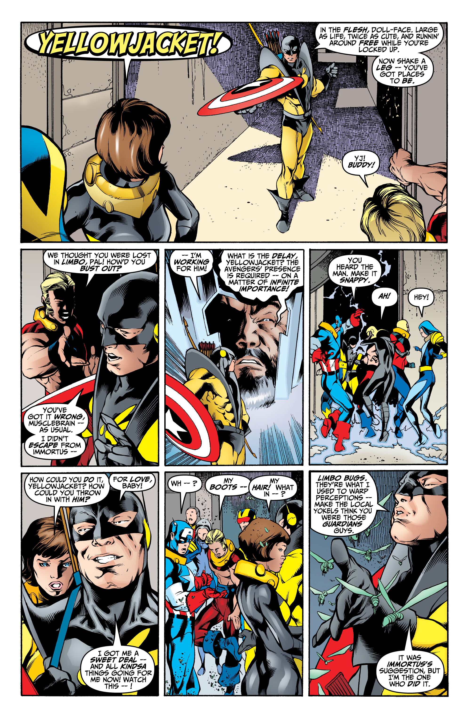 Read online Avengers By Kurt Busiek & George Perez Omnibus comic -  Issue # TPB (Part 7) - 9