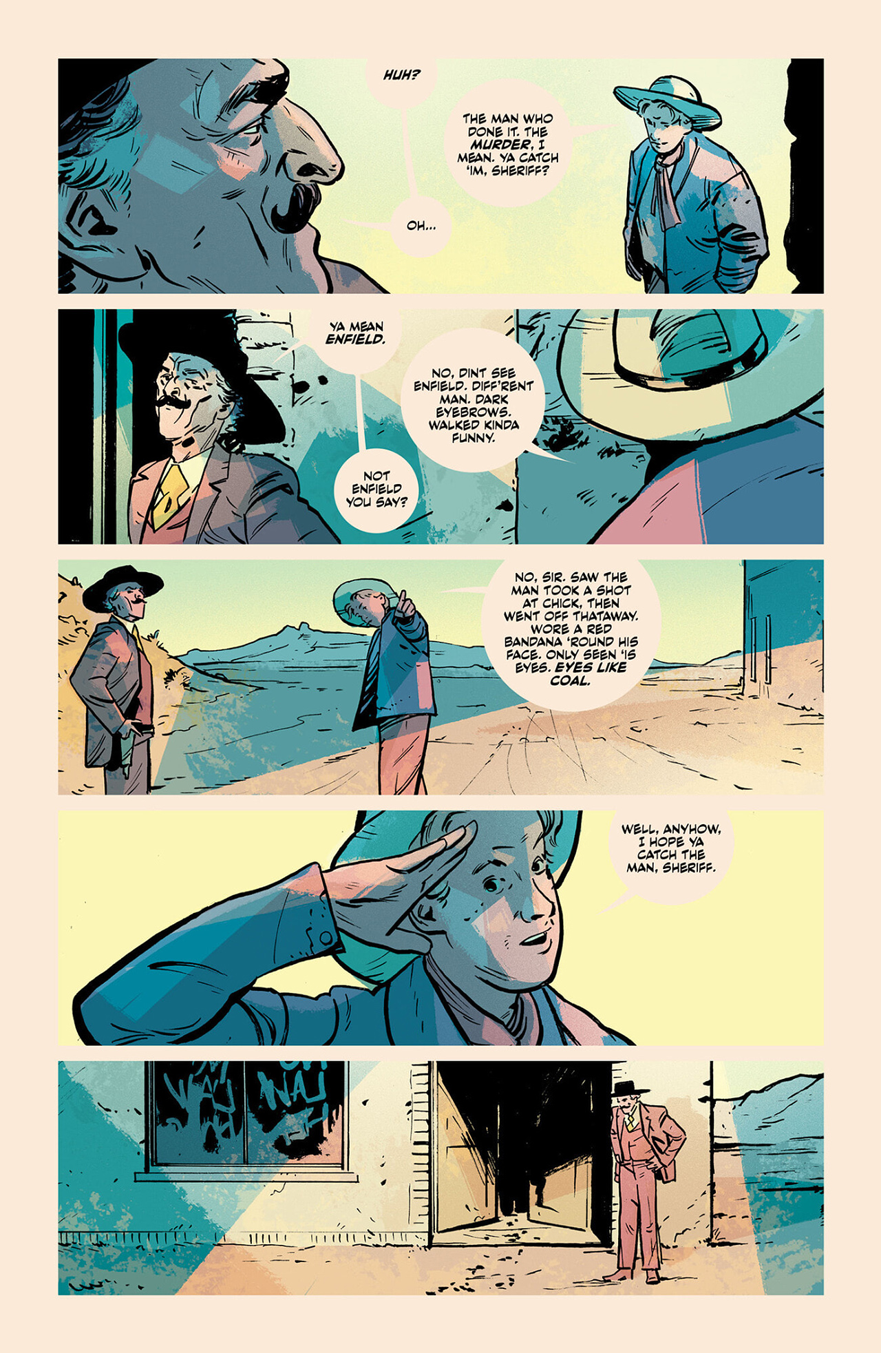 Read online The Enfield Gang Massacre comic -  Issue #3 - 17