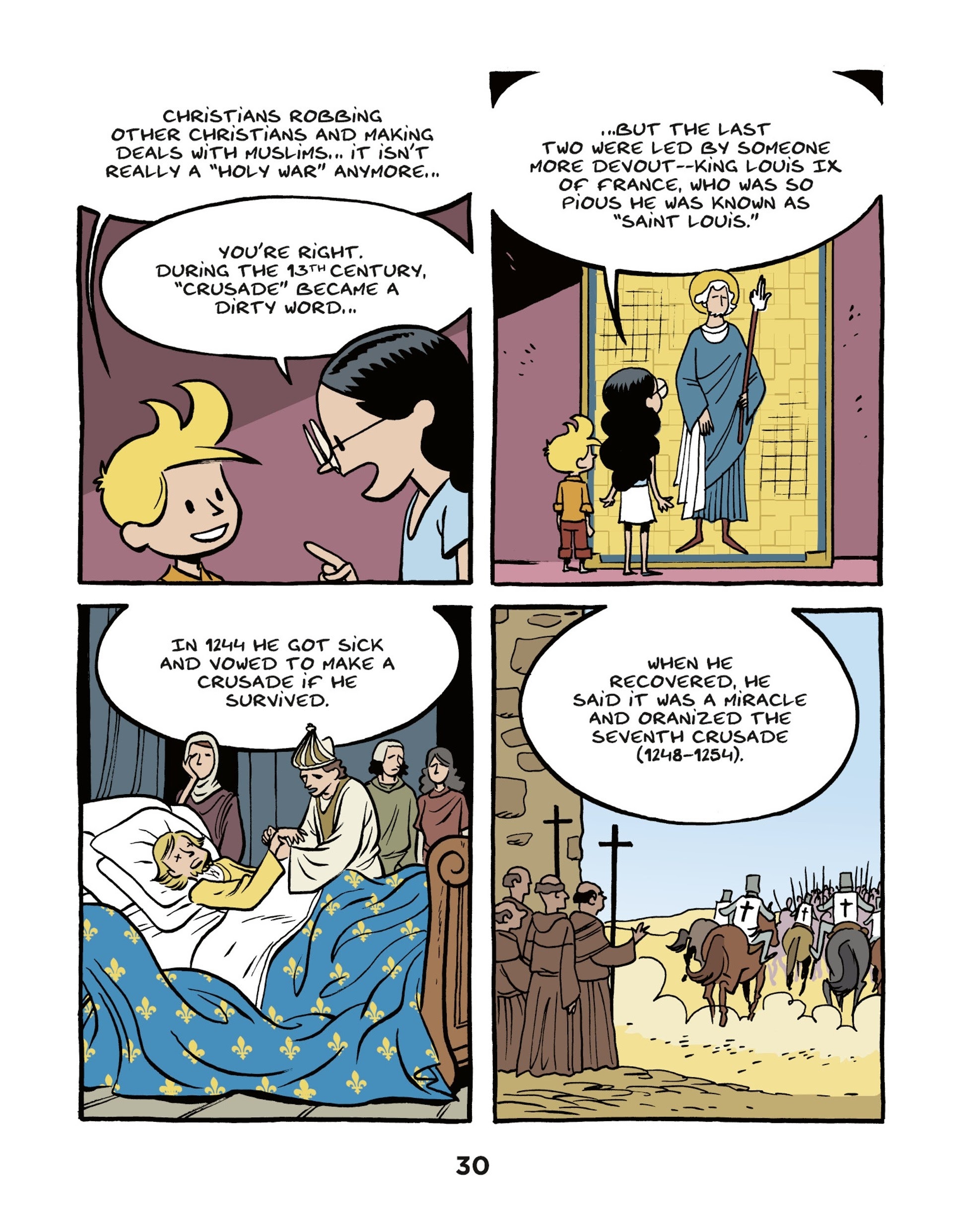 Read online On The History Trail With Ariane & Nino comic -  Issue #3 - 30