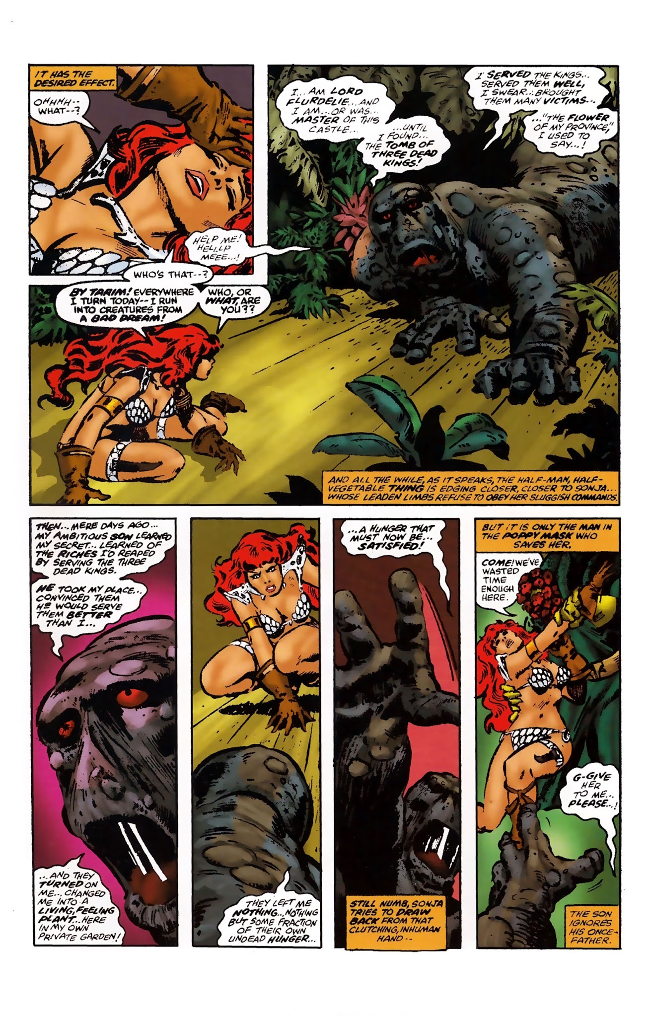 Read online The Adventures of Red Sonja comic -  Issue # TPB 3 - 137