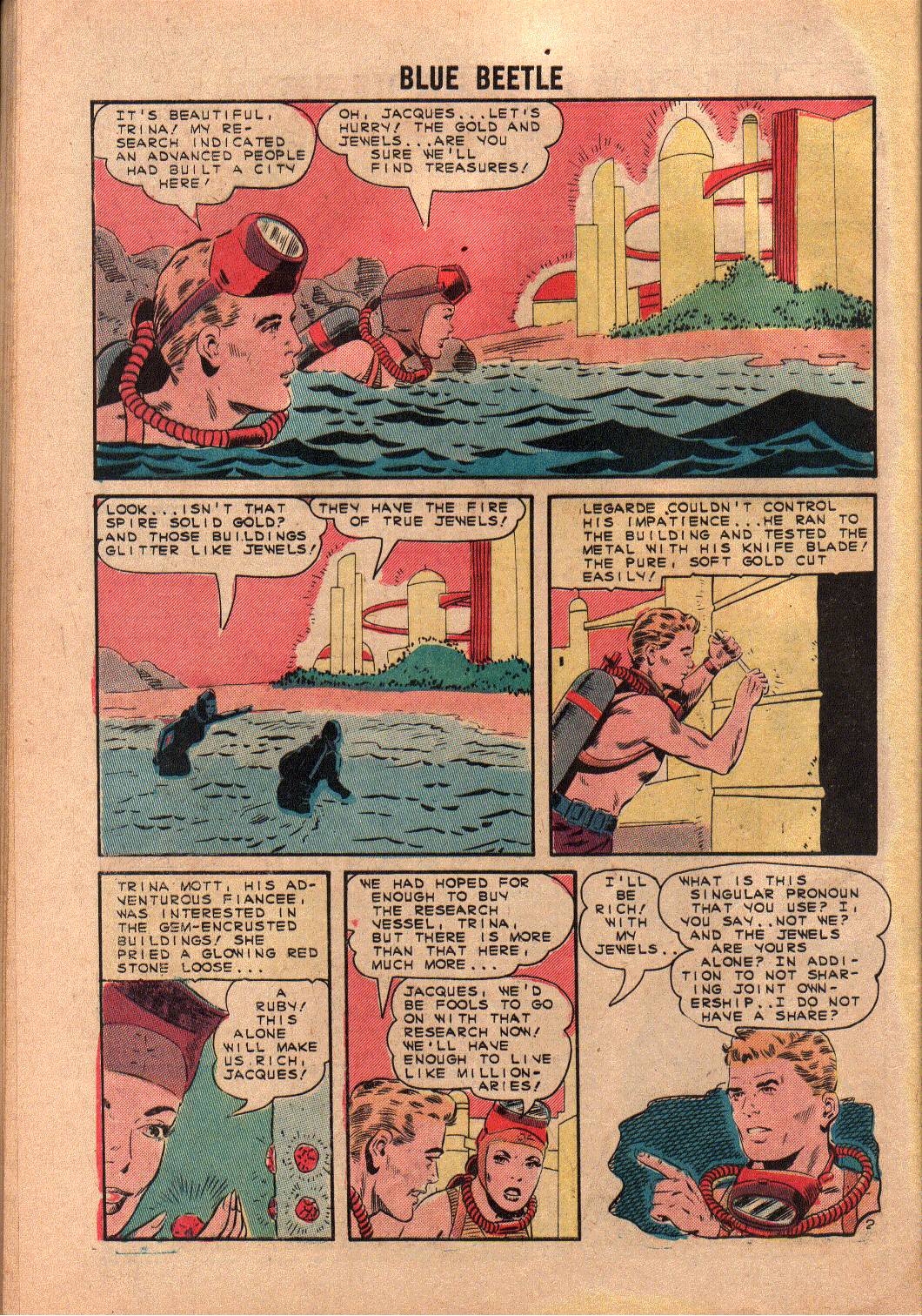 Read online Blue Beetle (1964) comic -  Issue #2 - 32