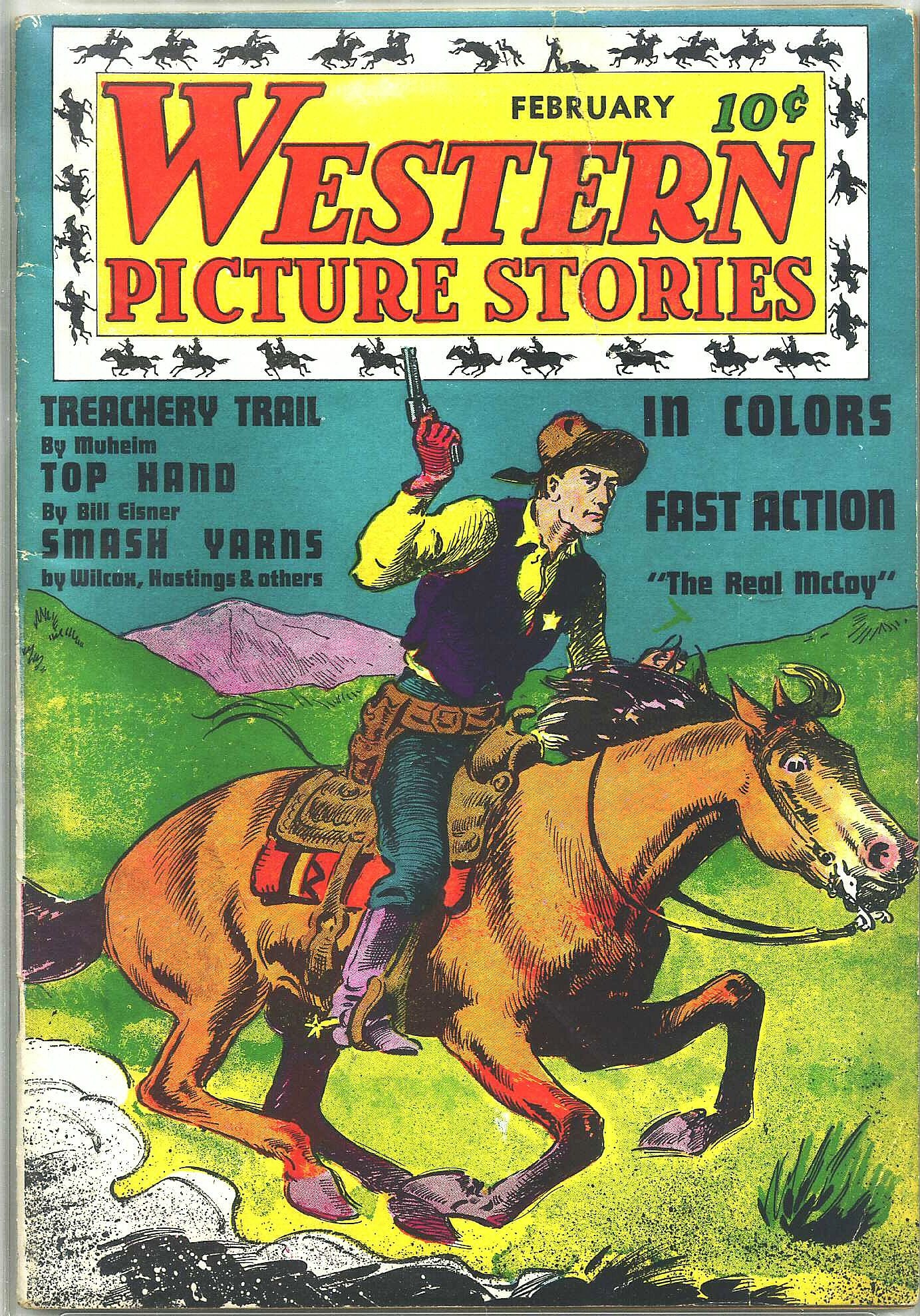 Read online Western Picture Stories comic -  Issue #1 - 1