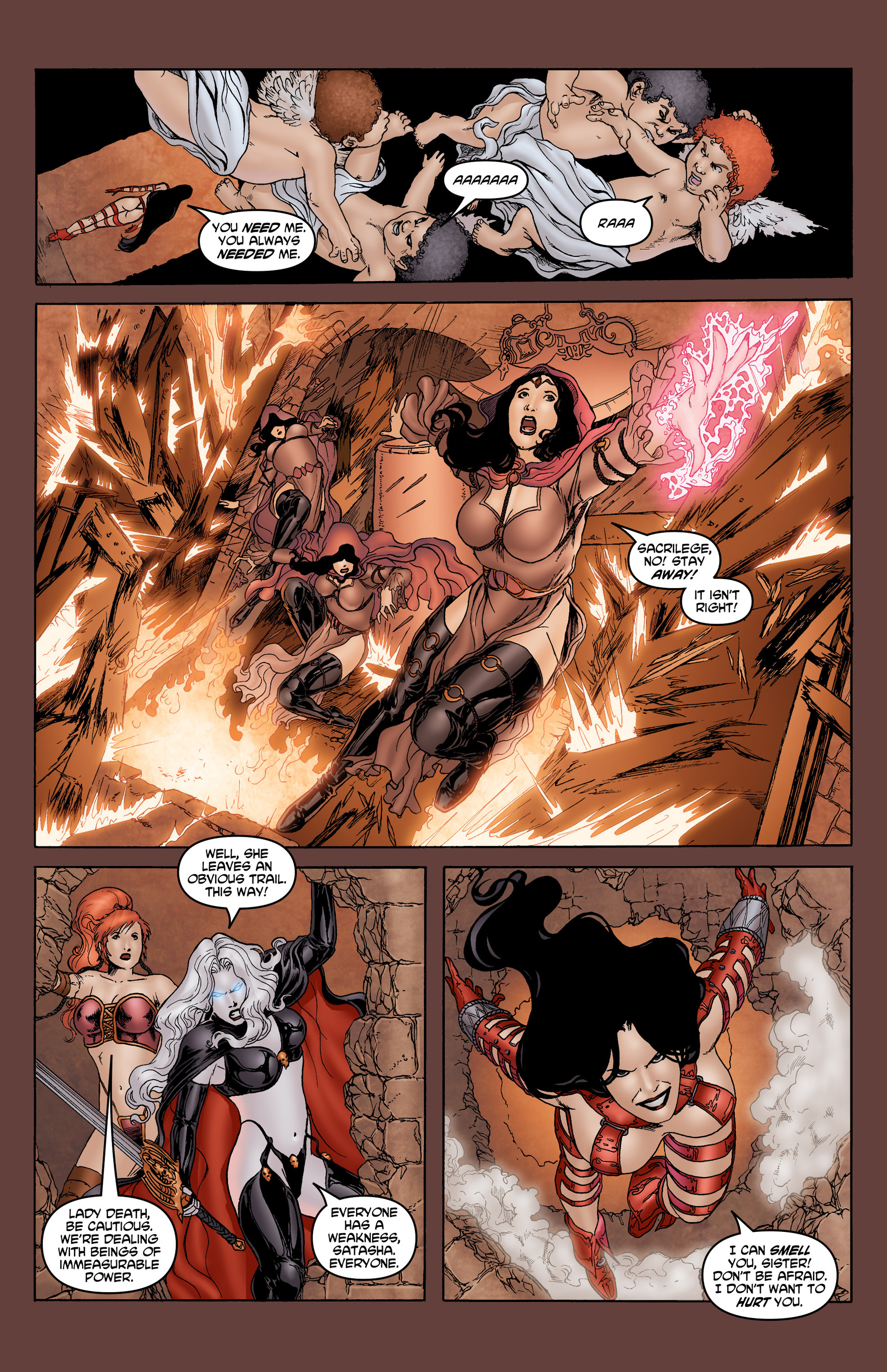 Read online Lady Death Origins comic -  Issue #21 - 6