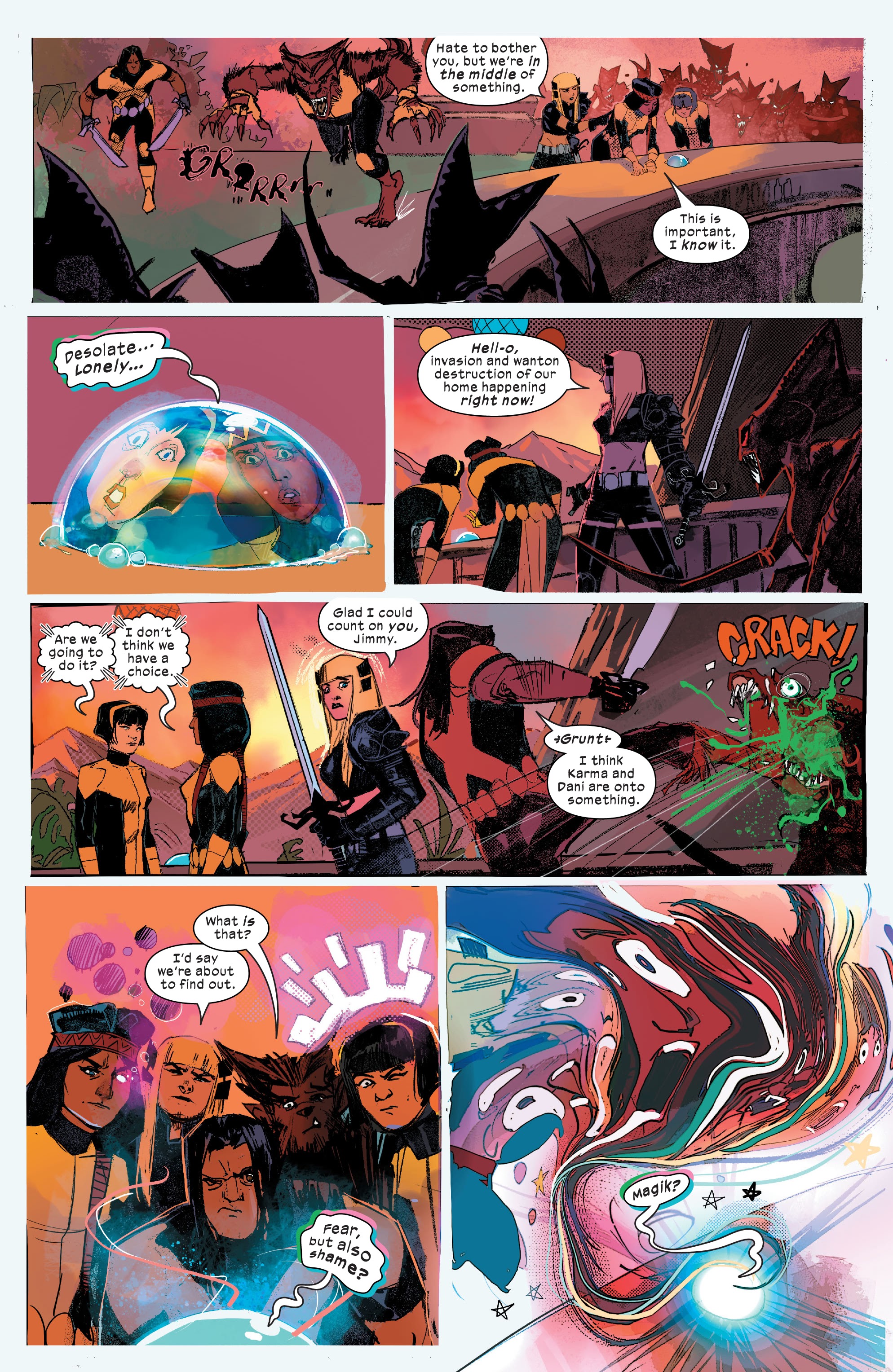 Read online New Mutants (2019) comic -  Issue #23 - 7