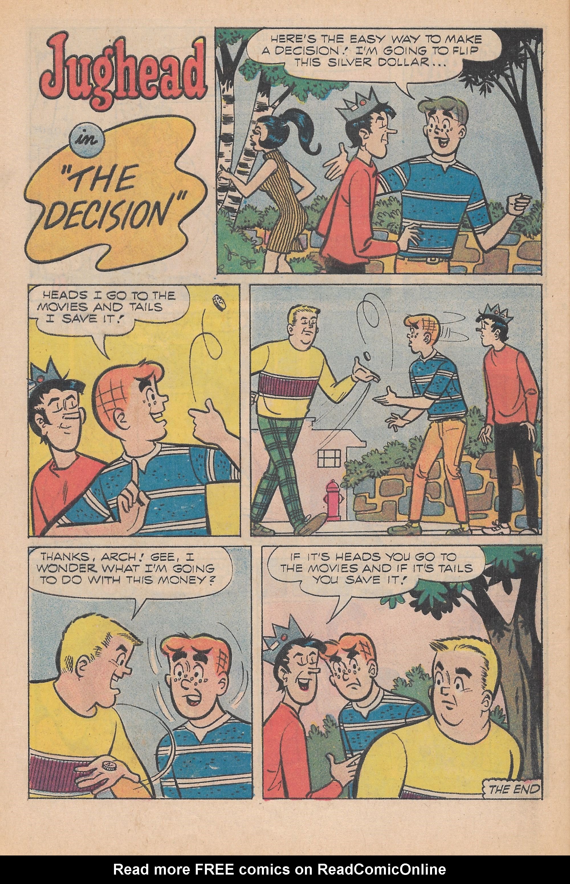 Read online Jughead's Jokes comic -  Issue #16 - 62