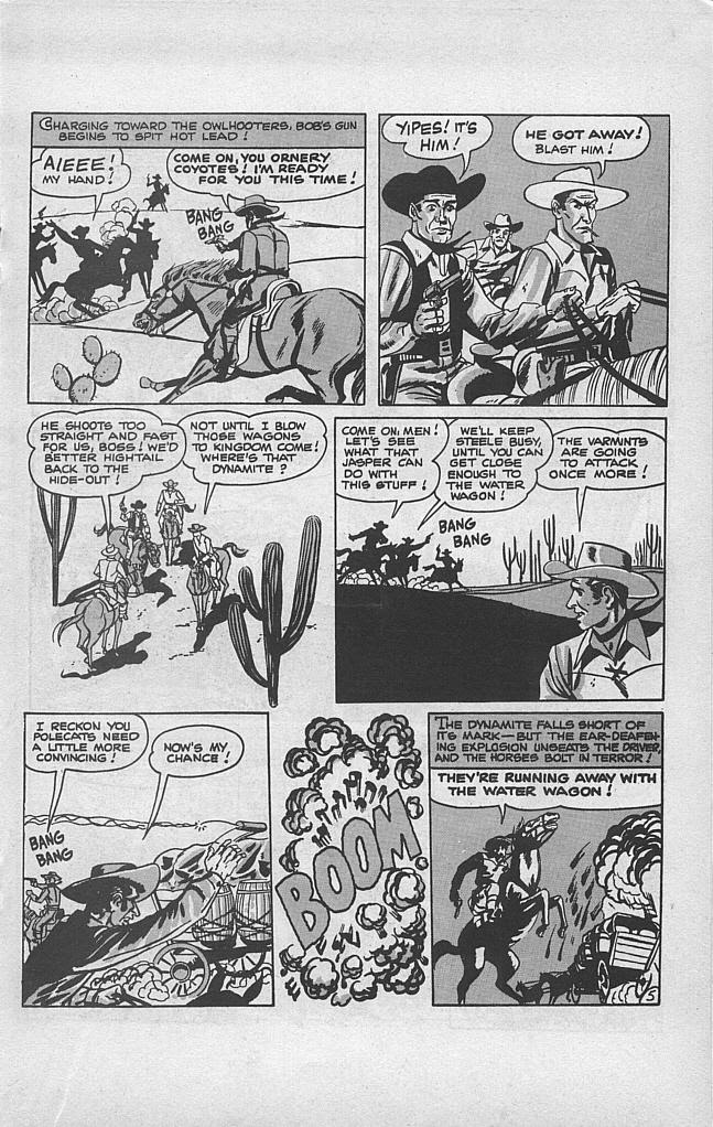 Read online Bob Steele Western comic -  Issue # Full - 17