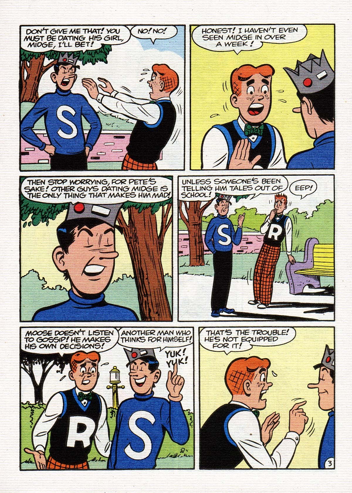 Read online Archie's Double Digest Magazine comic -  Issue #152 - 124