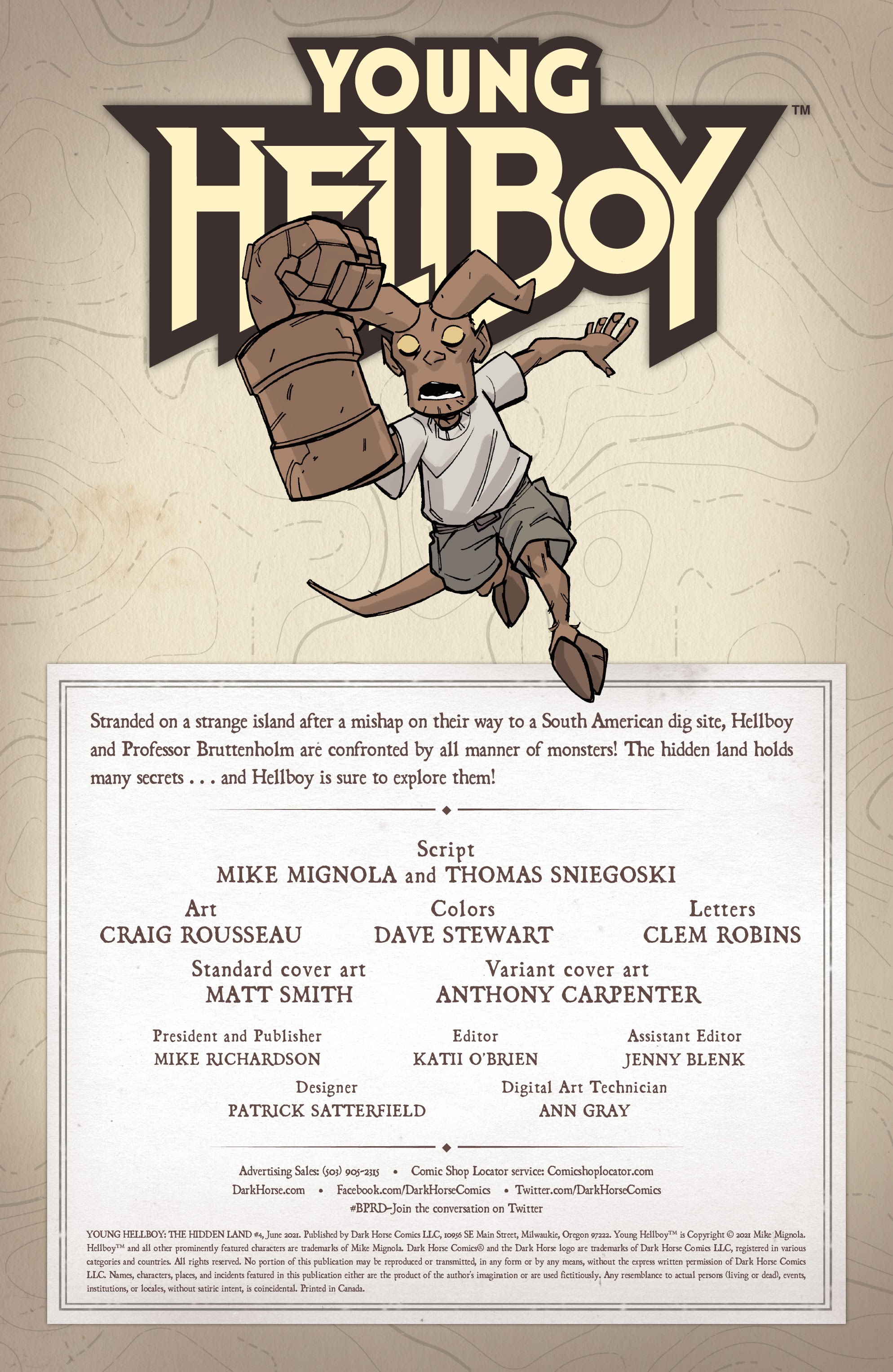 Read online Young Hellboy comic -  Issue #4 - 2