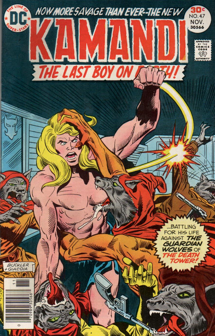 Read online Kamandi, The Last Boy On Earth comic -  Issue #47 - 1