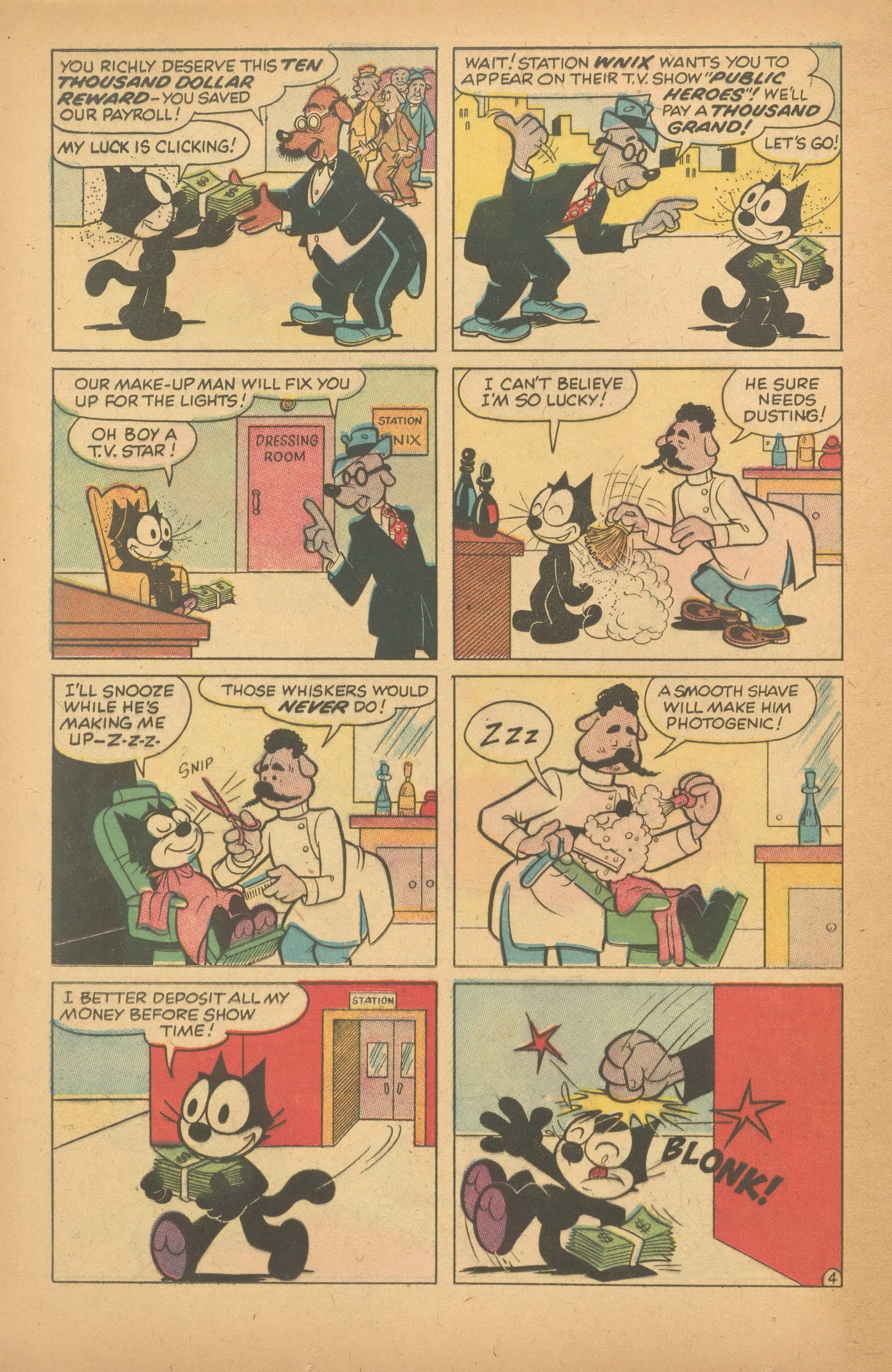 Read online Felix the Cat (1955) comic -  Issue #77 - 24
