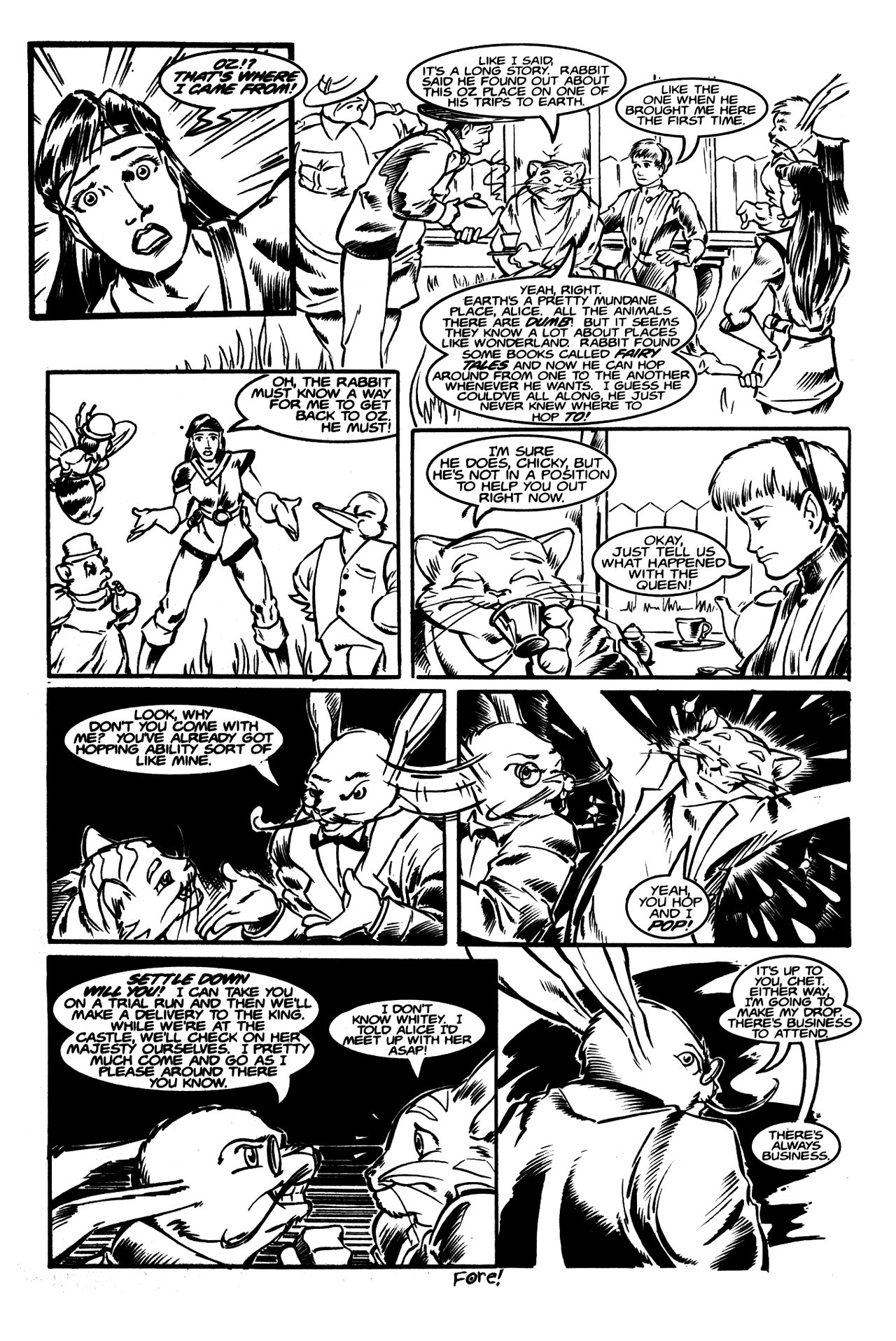 Read online Wonderland (1998) comic -  Issue #2 - 6
