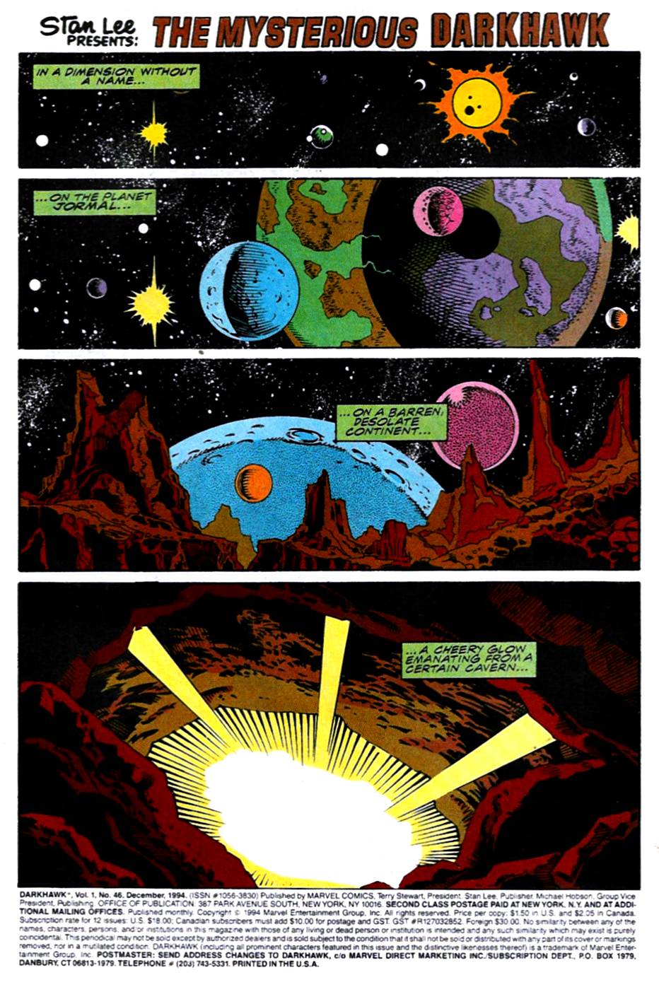 Read online Darkhawk (1991) comic -  Issue #46 - 2