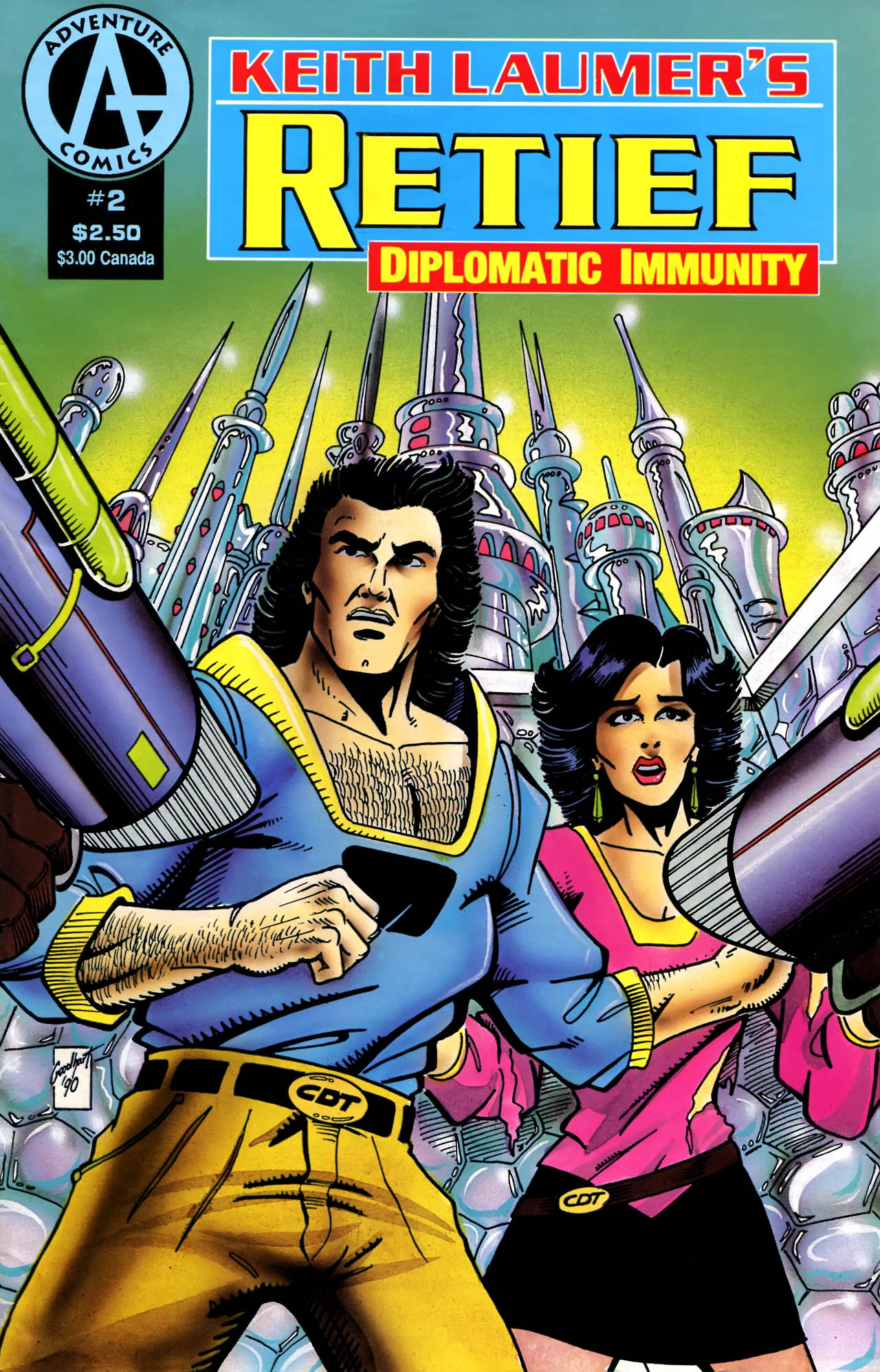 Read online Retief: Diplomatic Immunity comic -  Issue #2 - 1