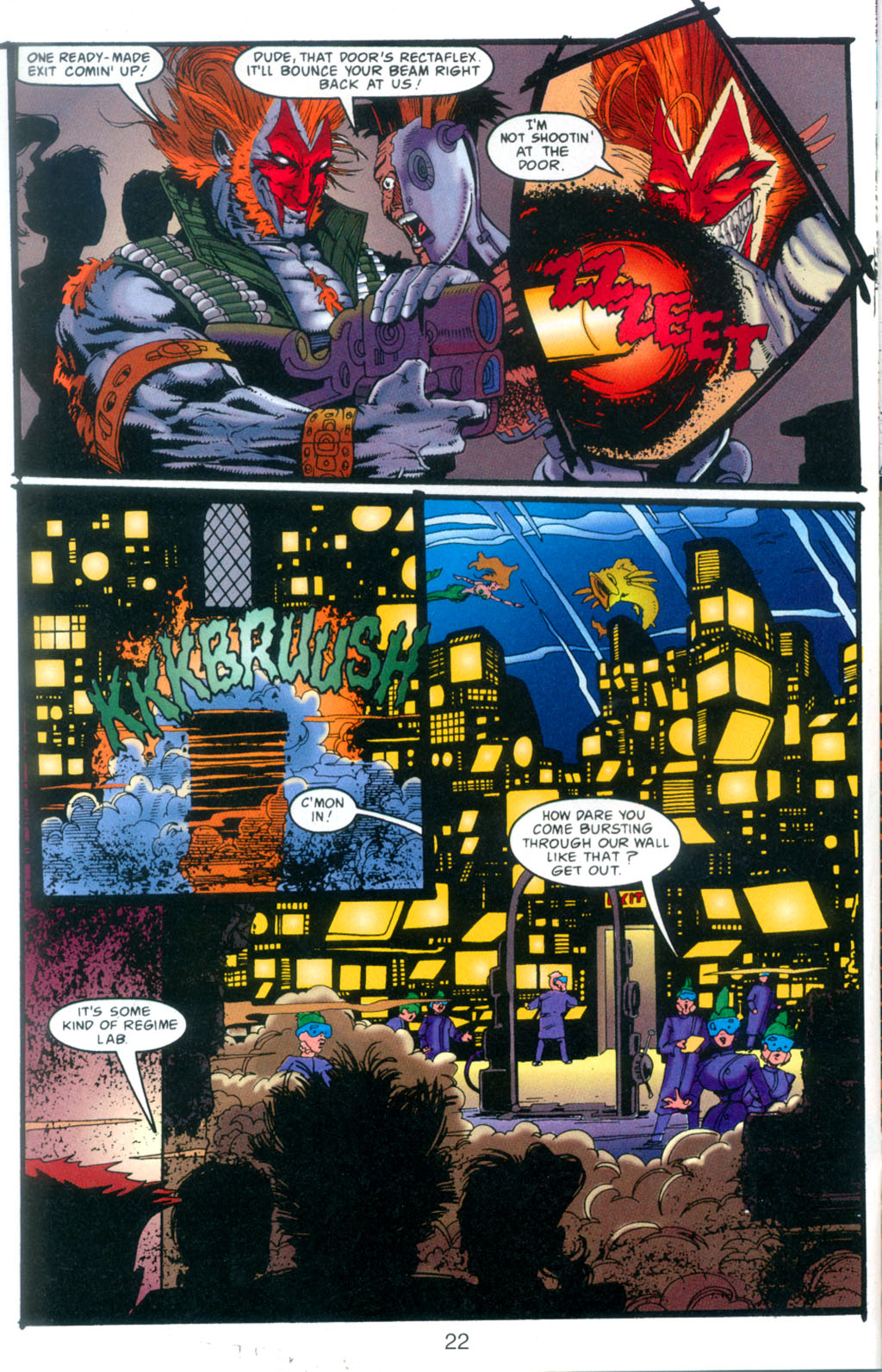 Read online Bloodwulf comic -  Issue #3 - 22