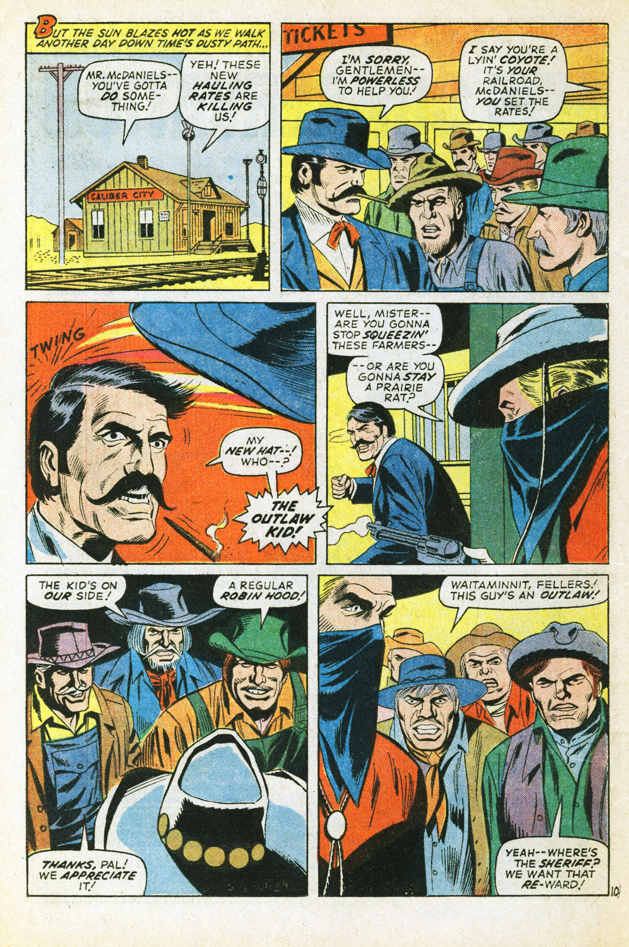 Read online The Outlaw Kid (1970) comic -  Issue #11 - 16