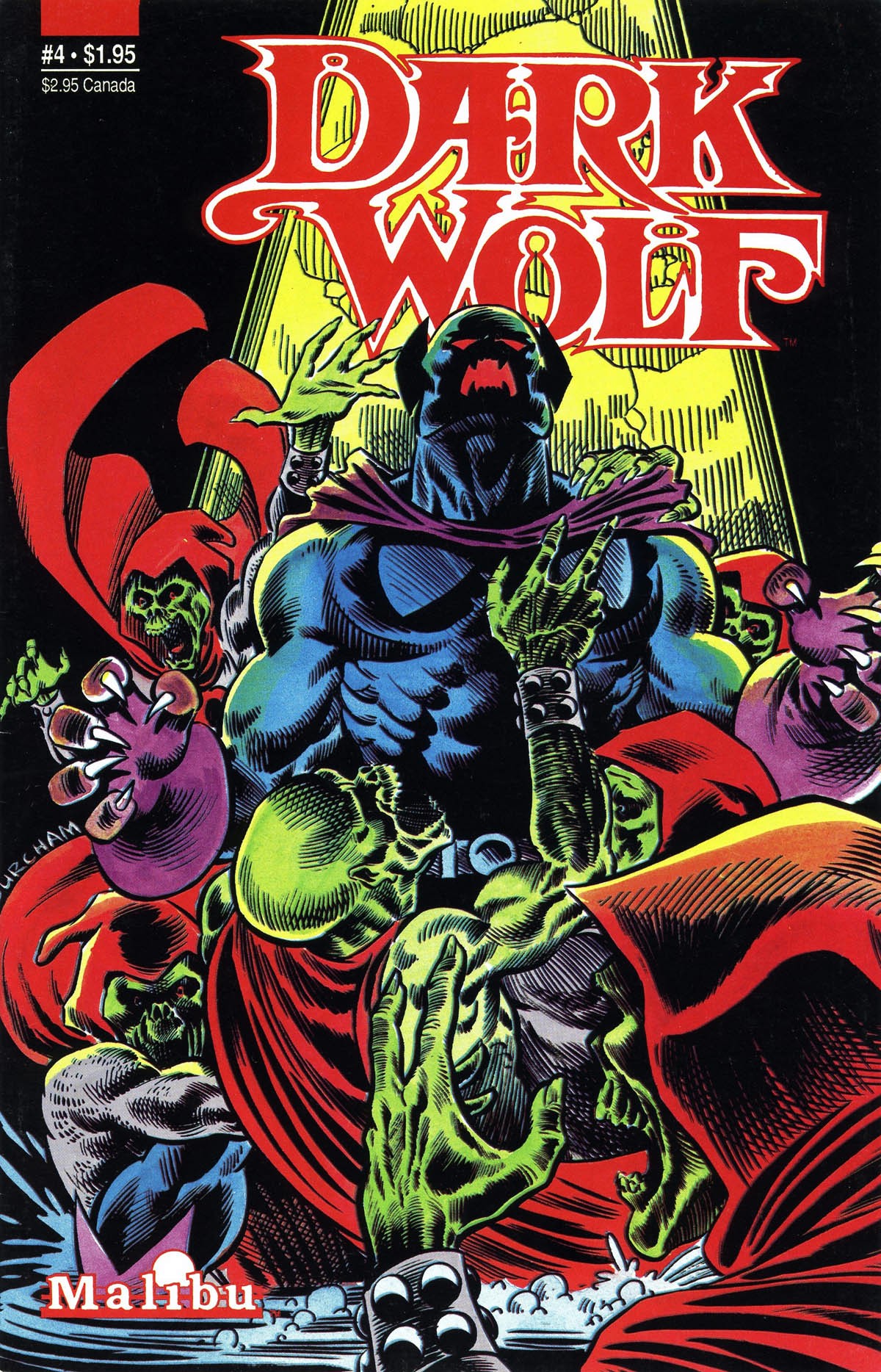 Read online Dark Wolf comic -  Issue #4 - 1