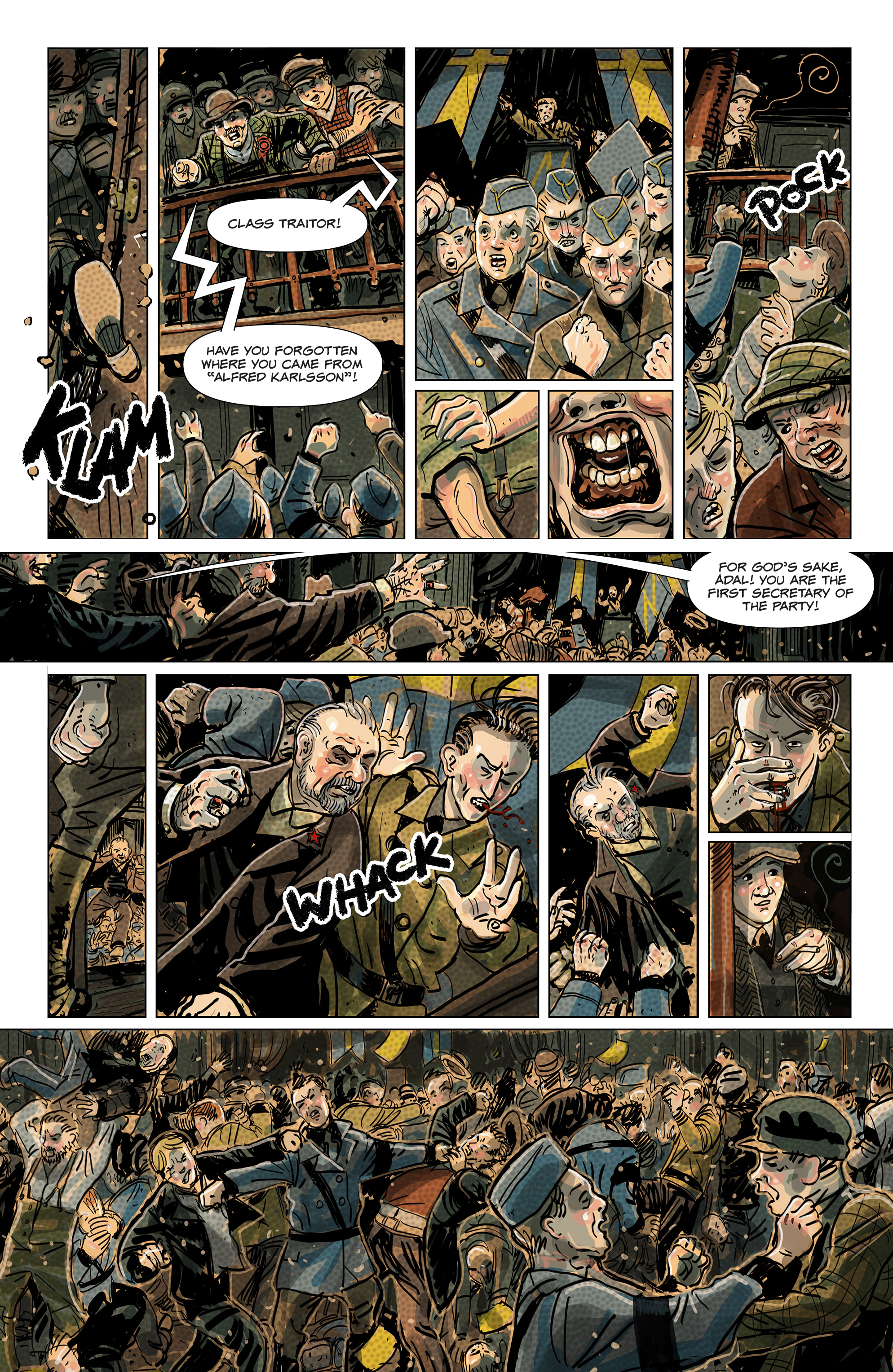 Read online The Northern Dark comic -  Issue #9 - 18